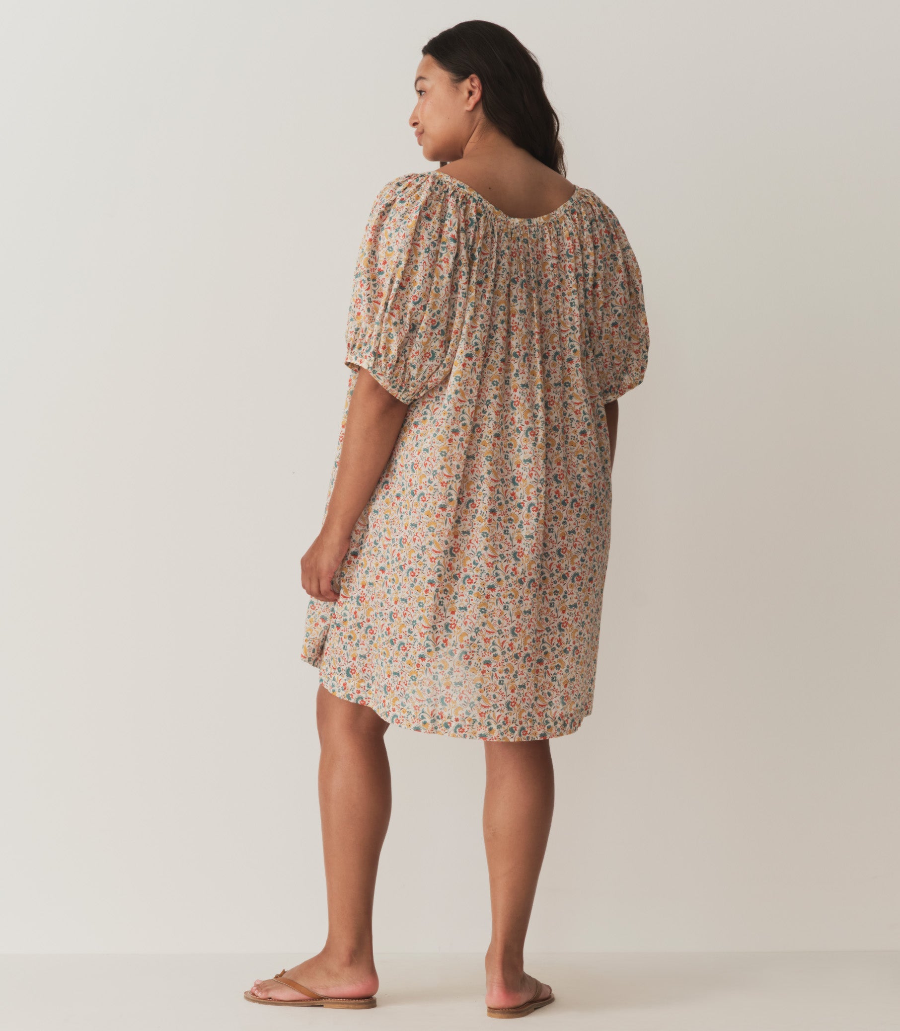 HMD -- JOSETTE DRESS -- WILD CLOVER FLORAL view 6
