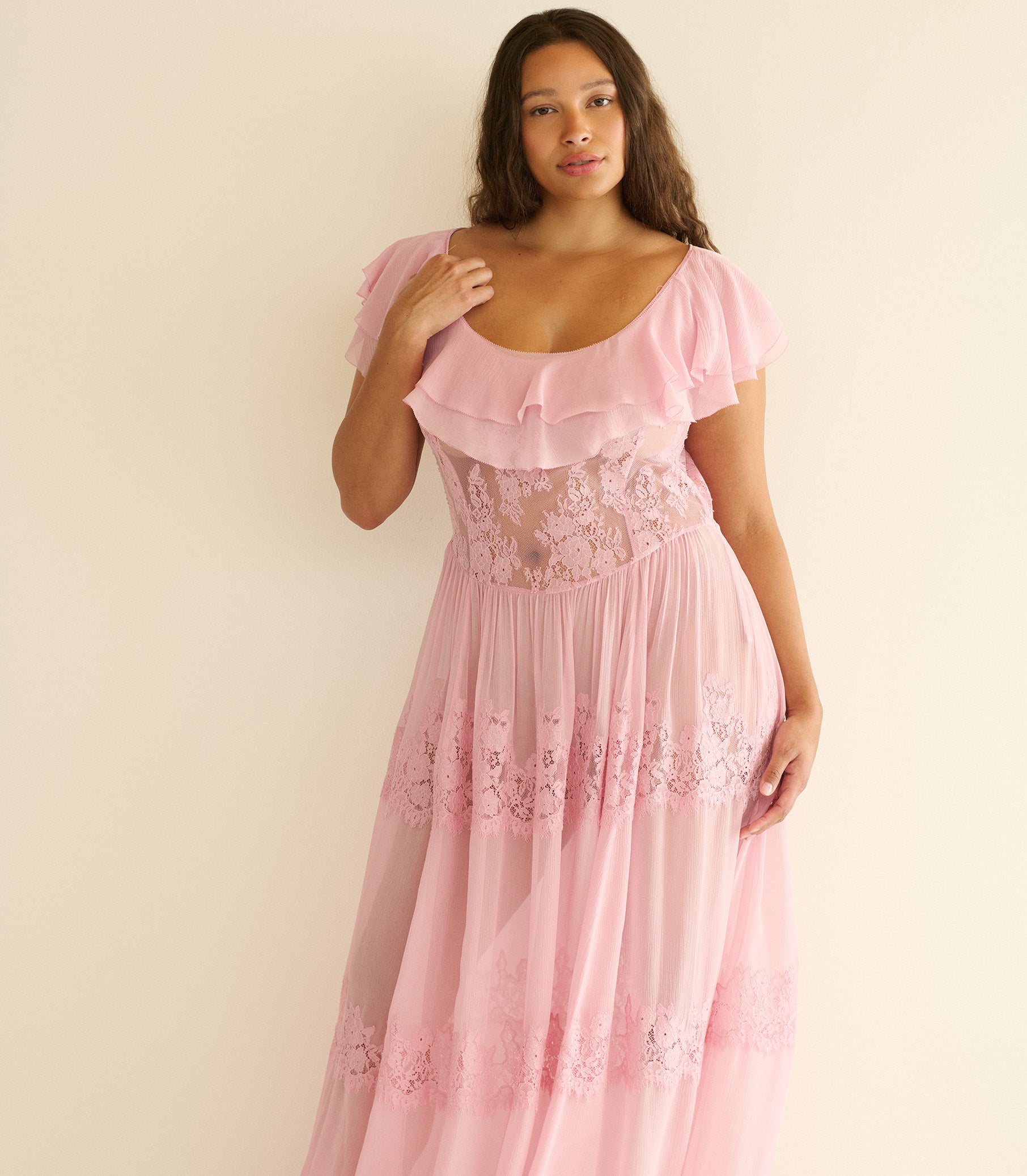 Some Dress Unlisted | Den Pink Hydrangea / L Some Dress Unlisted | Den Pink Hydrangea / L