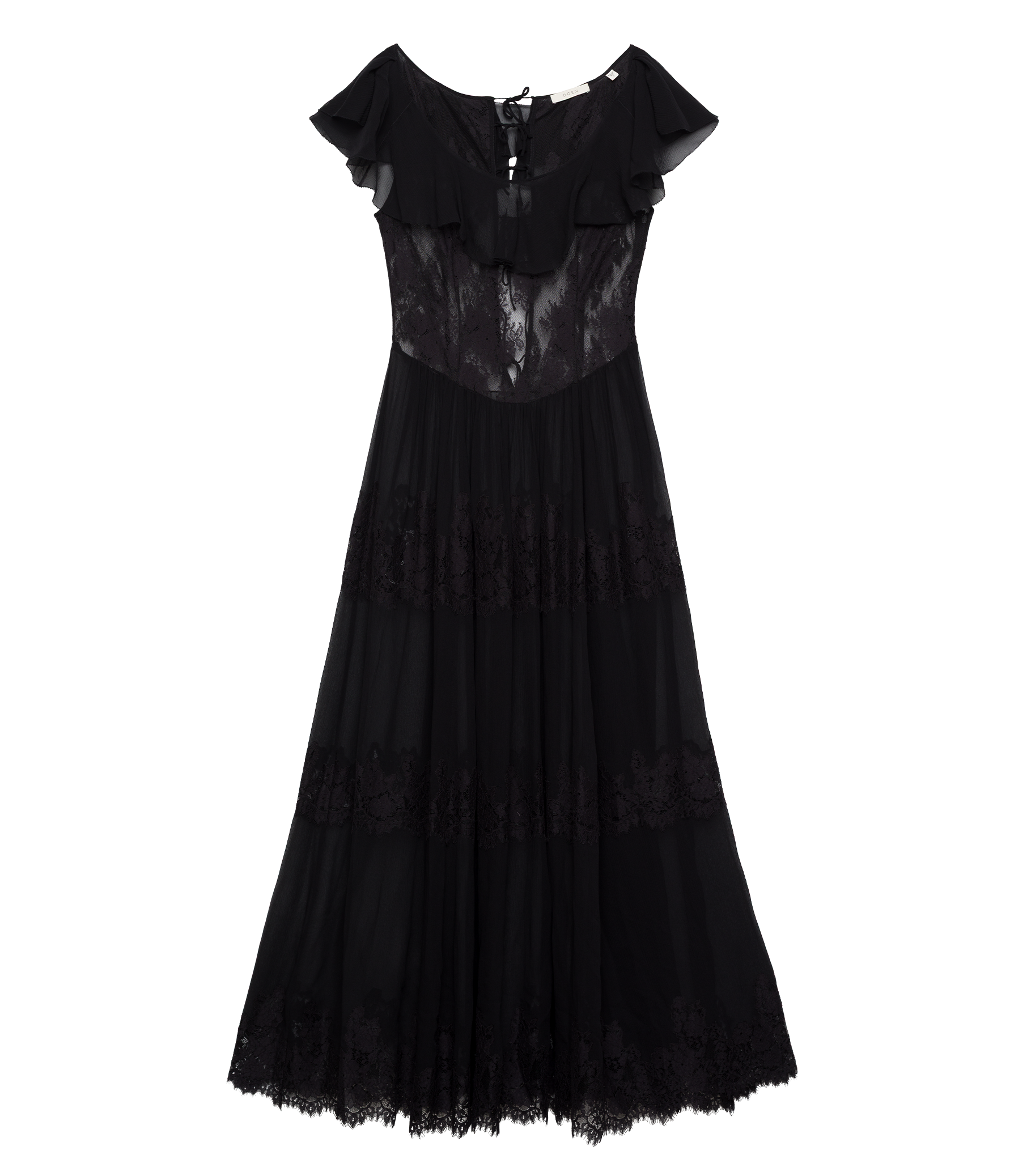 JOYELLE DRESS -- BLACK view 6