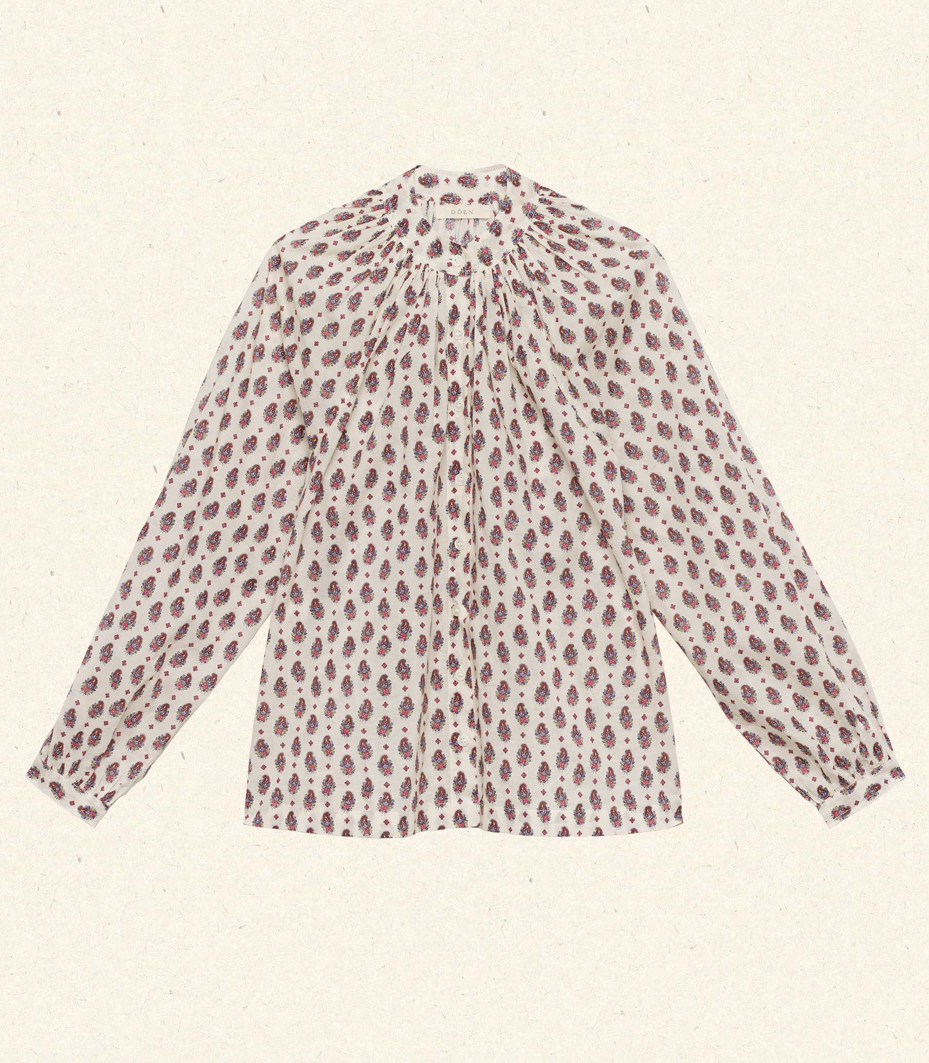 JULIENNE TOP -- PROVENCAL PAISLEY view 8