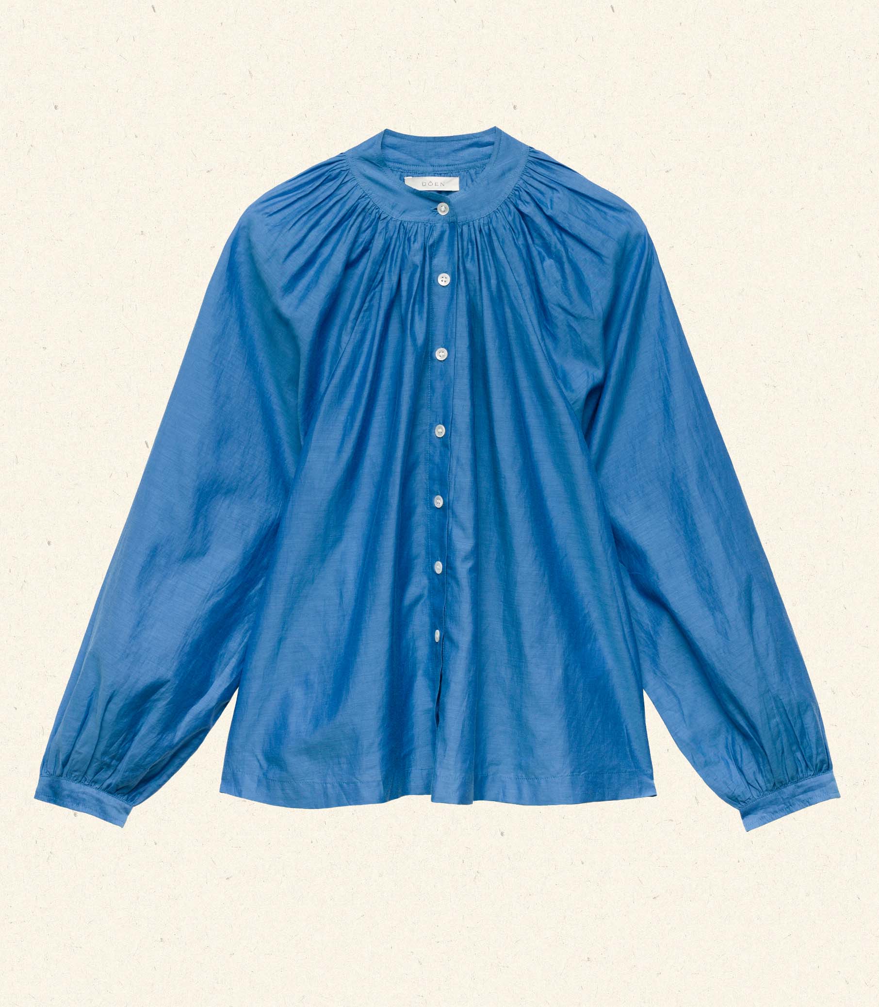 HMD -- JULIENNE TOP -- SANTORINI BLUE view 6
