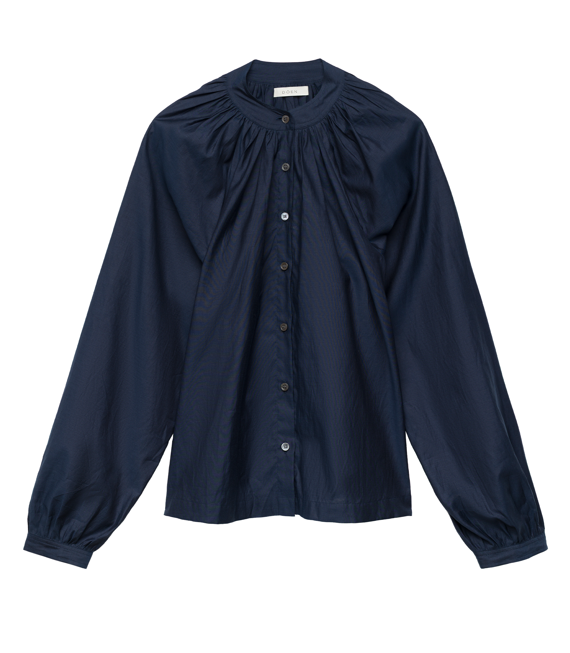 JULIENNE TOP -- OXFORD BLUE view 7
