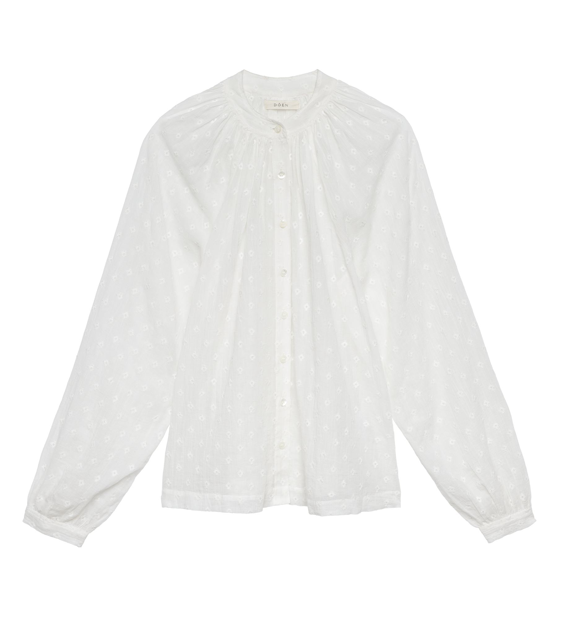 JULIENNE TOP -- SALT MARSEILLE EMBROIDERY view 7
