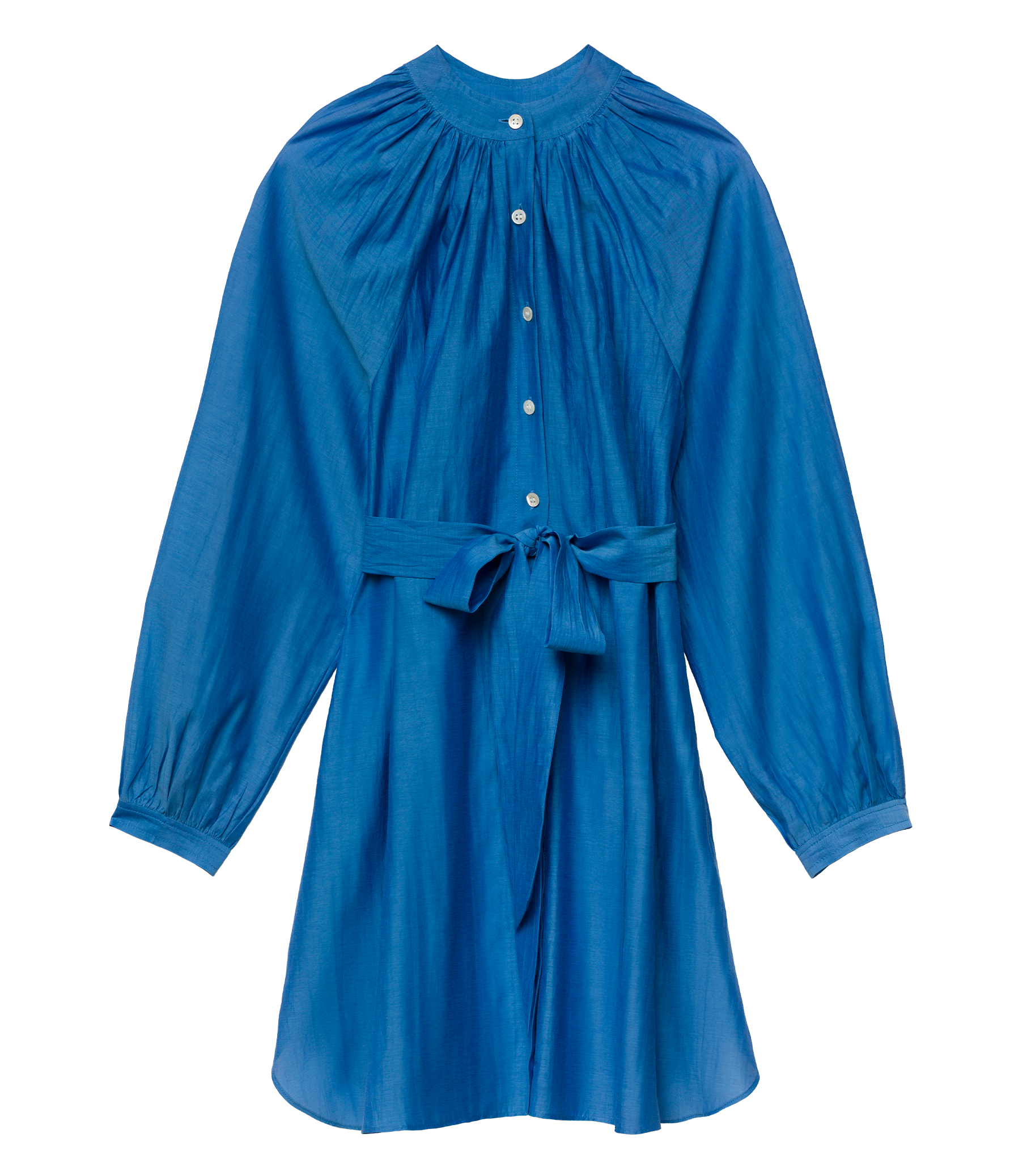 JULIET TUNIC DRESS -- SANTORINI BLUE view 11
