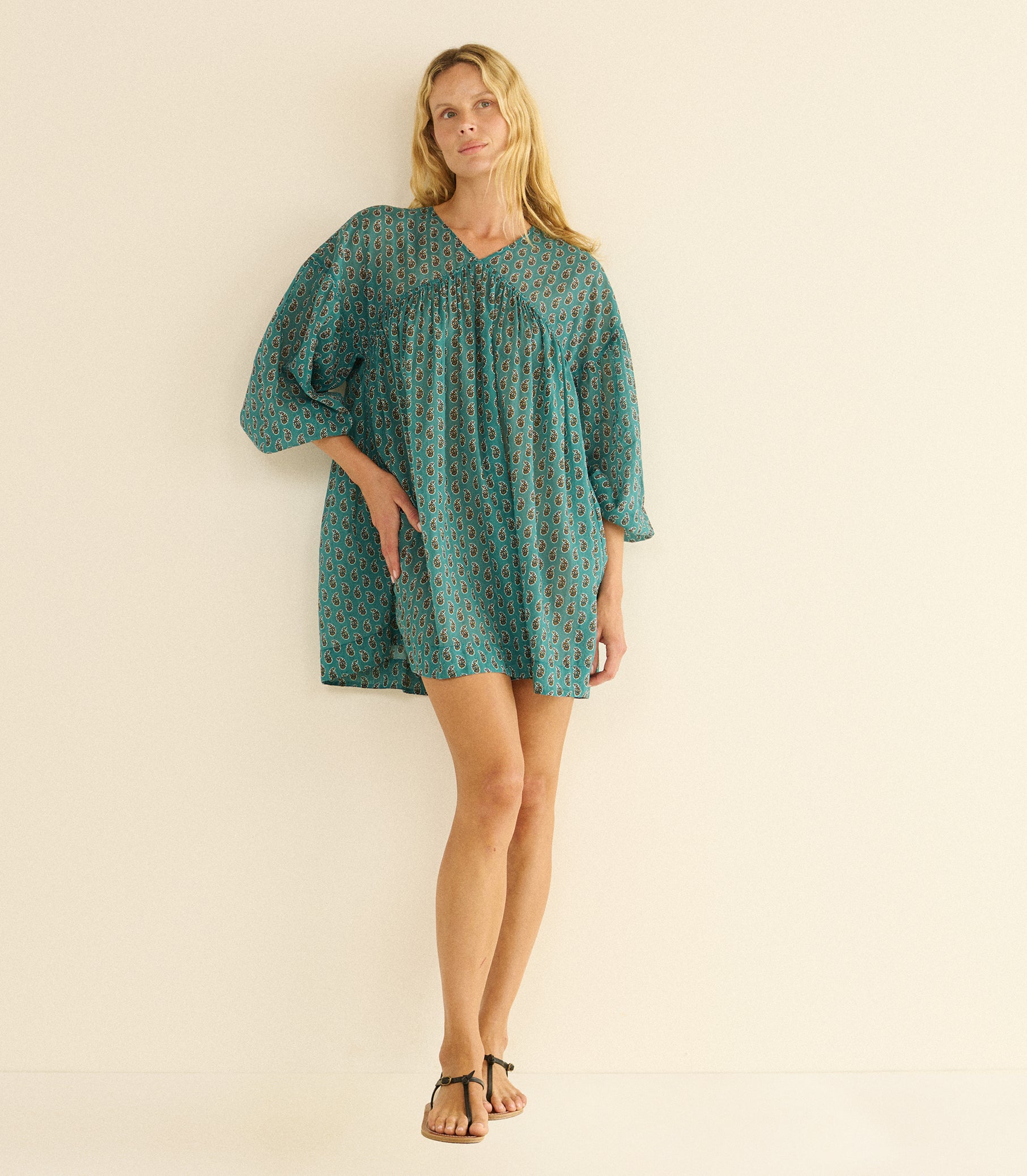 JUNIPER TUNIC -- ALBA PAISLEY view 2
