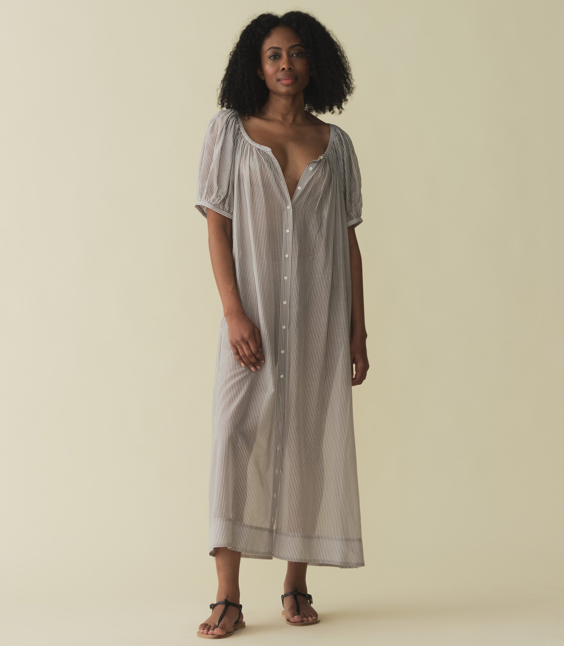 HMD -- JUNO DRESS -- BRIGHTON STRIPE view 3
