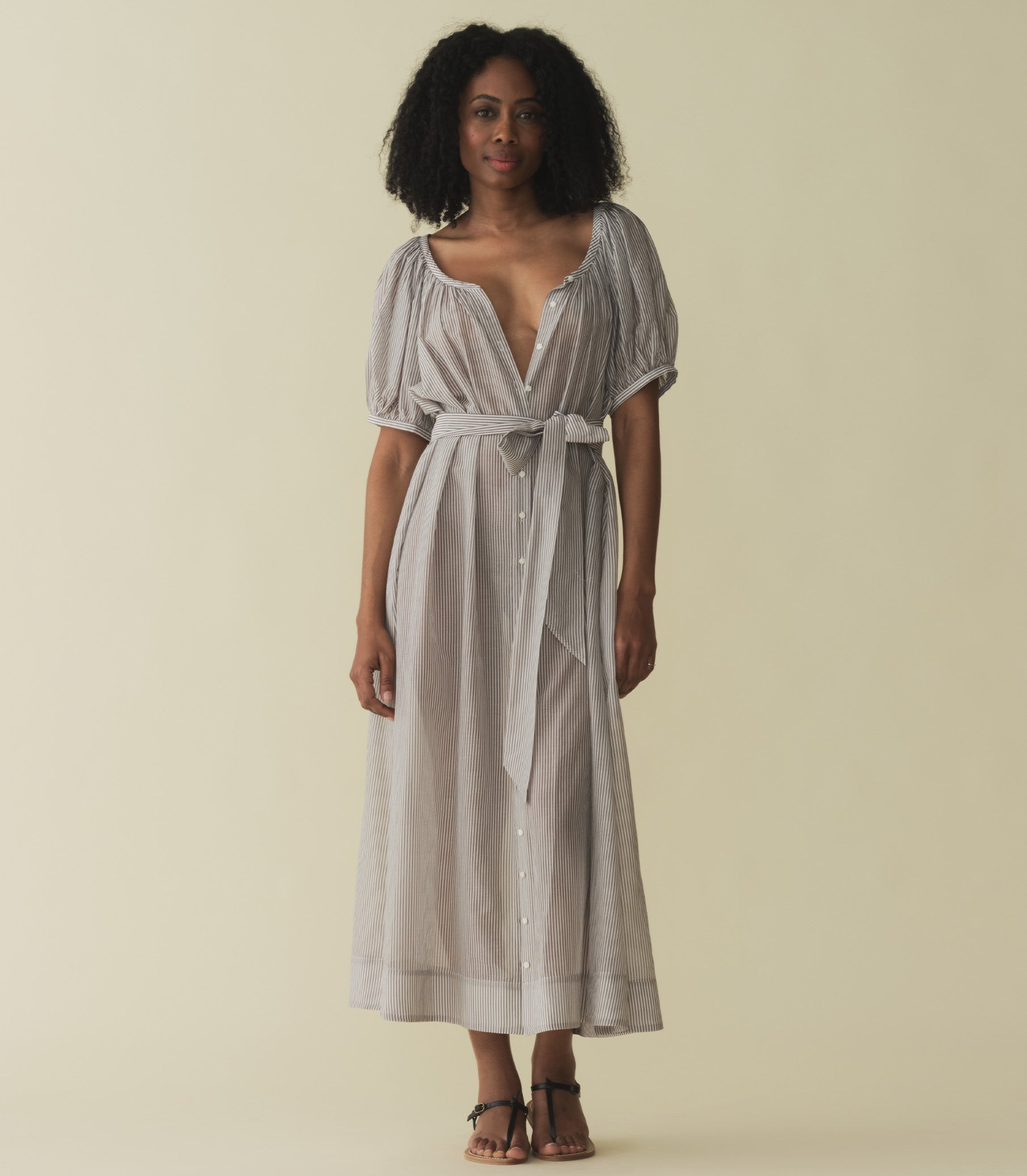 HMD -- JUNO DRESS -- BRIGHTON STRIPE view 1
