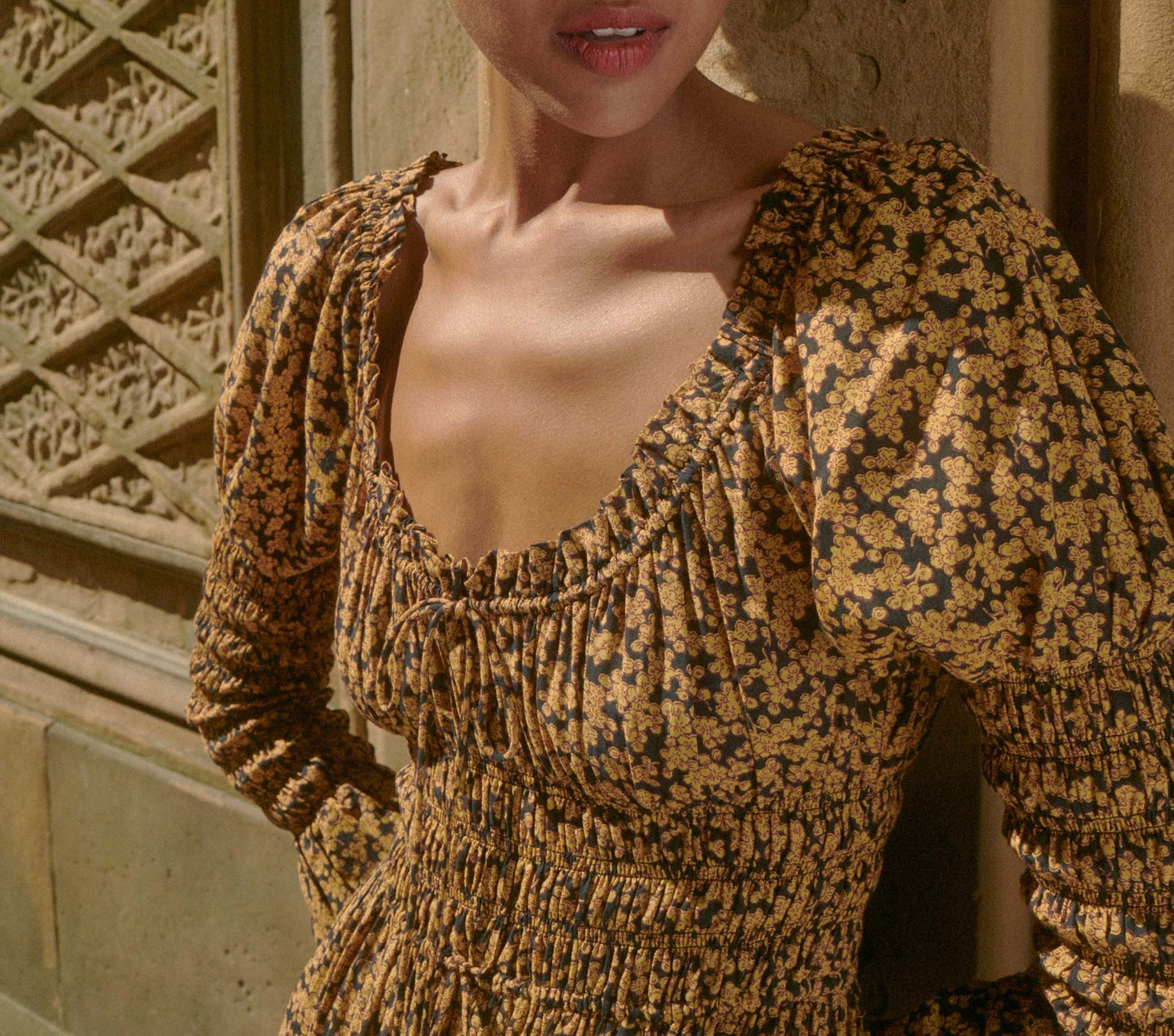 HMD -- KAIRA DRESS -- DUSK WINTER MEADOW view 2
