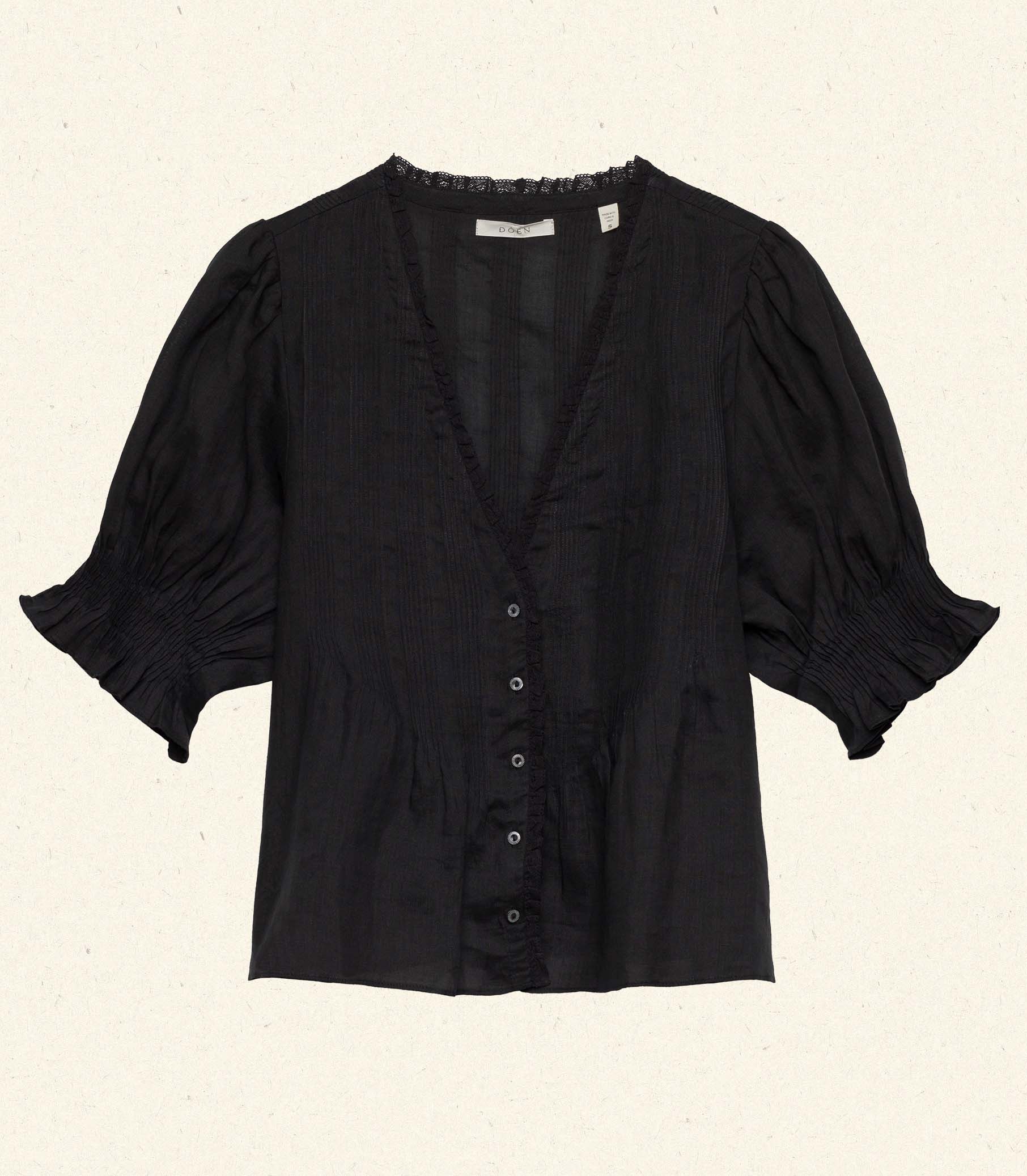 KARLIE TOP -- BLACK view 4