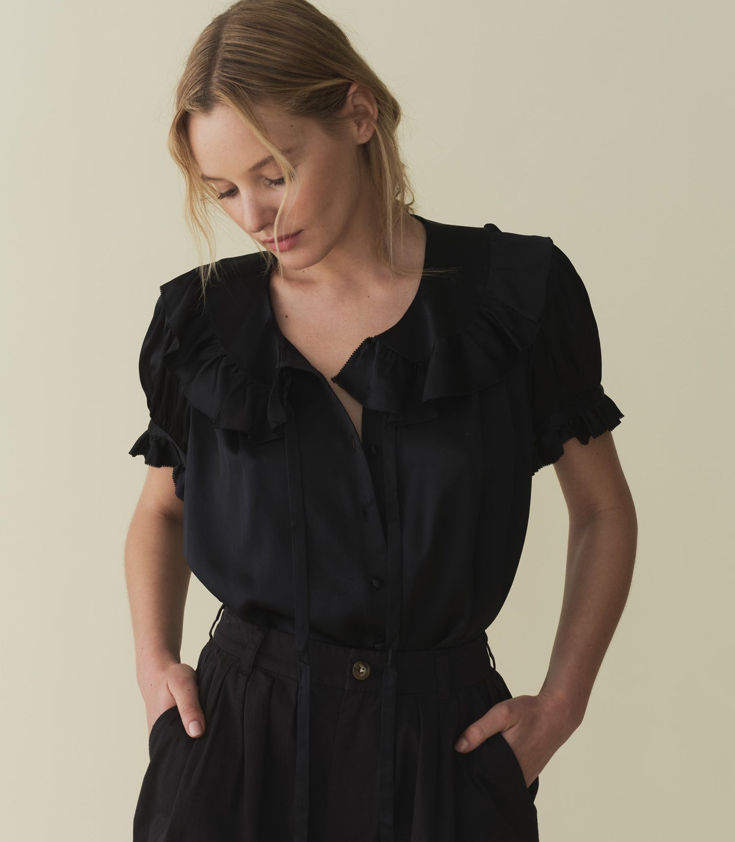 HMD -- KELELA TOP -- BLACK