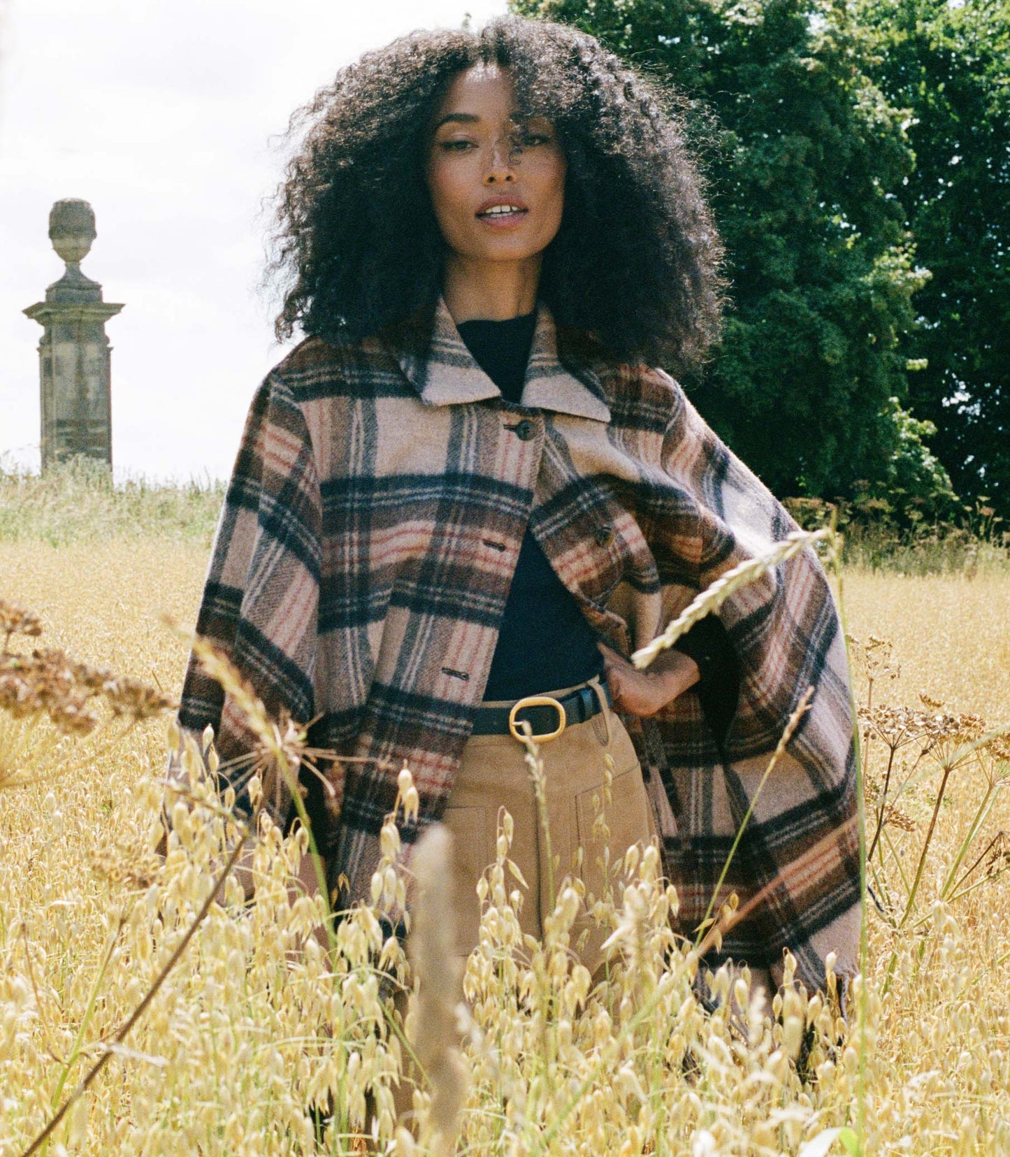 HMD -- KENT CAPE -- MACLAINE PLAID