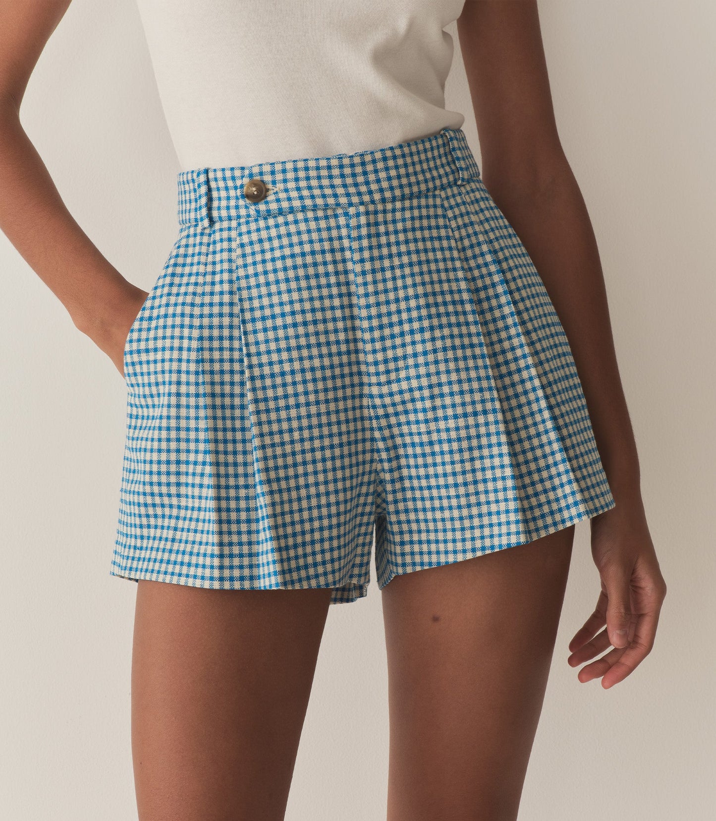 HMD -- KINGSLEY SHORT -- SOUTHAMPTON GINGHAM