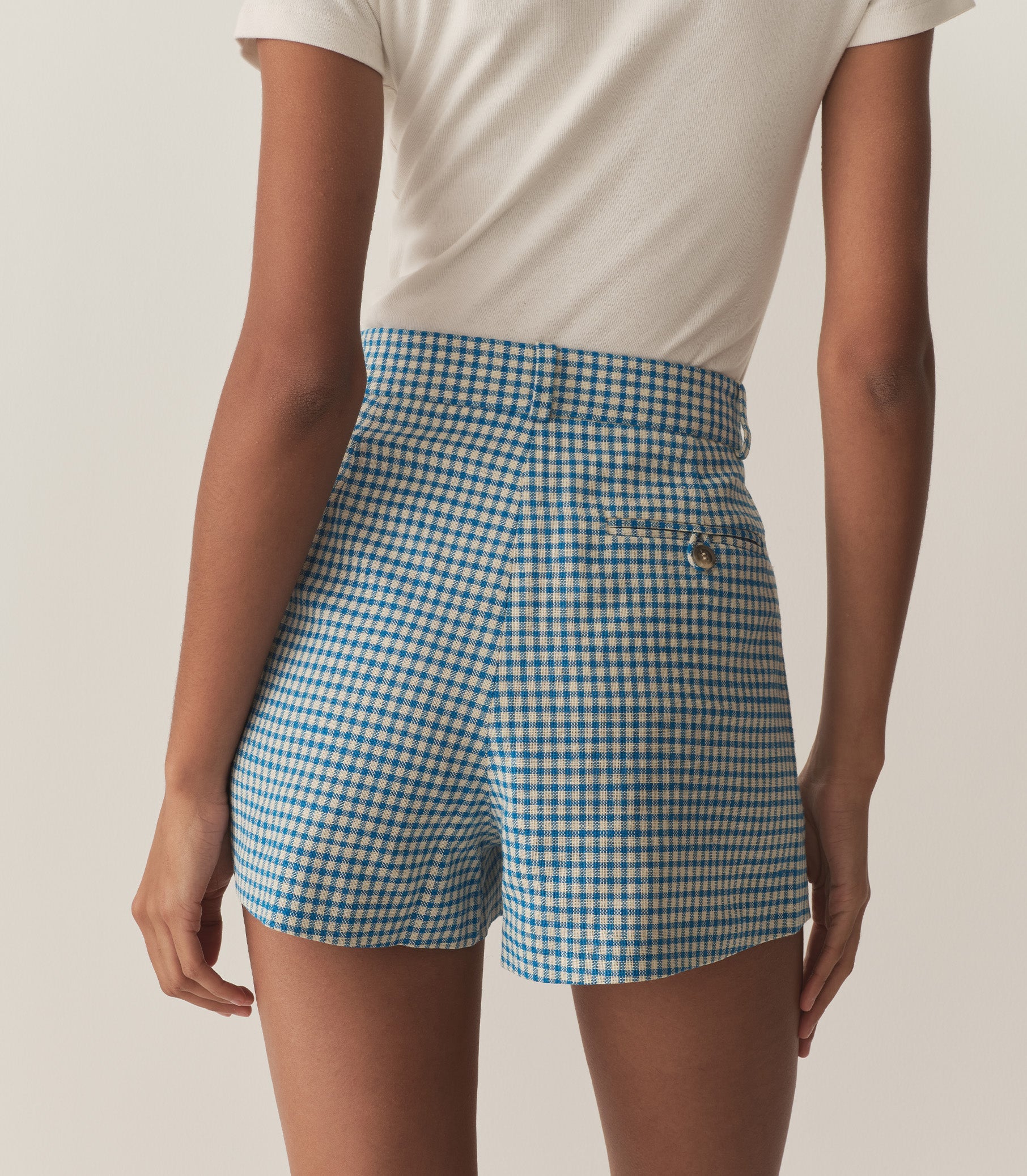 HMD -- KINGSLEY SHORT -- SOUTHAMPTON GINGHAM view 3
