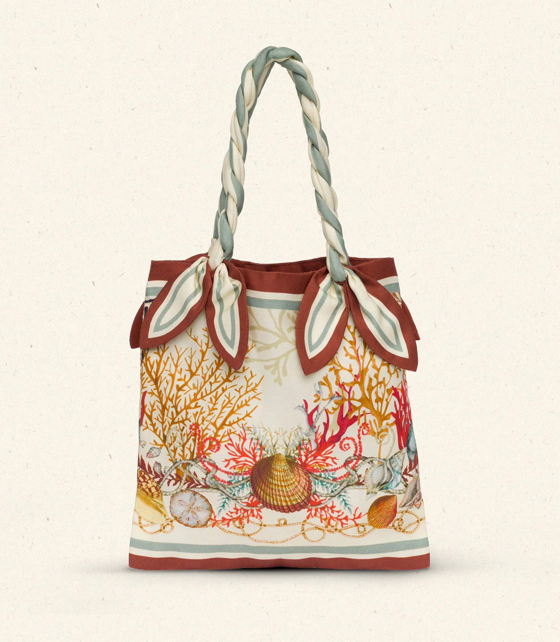 LAIS SCARF BAG -- COQUILLAGES DES BIARRITZ view 2