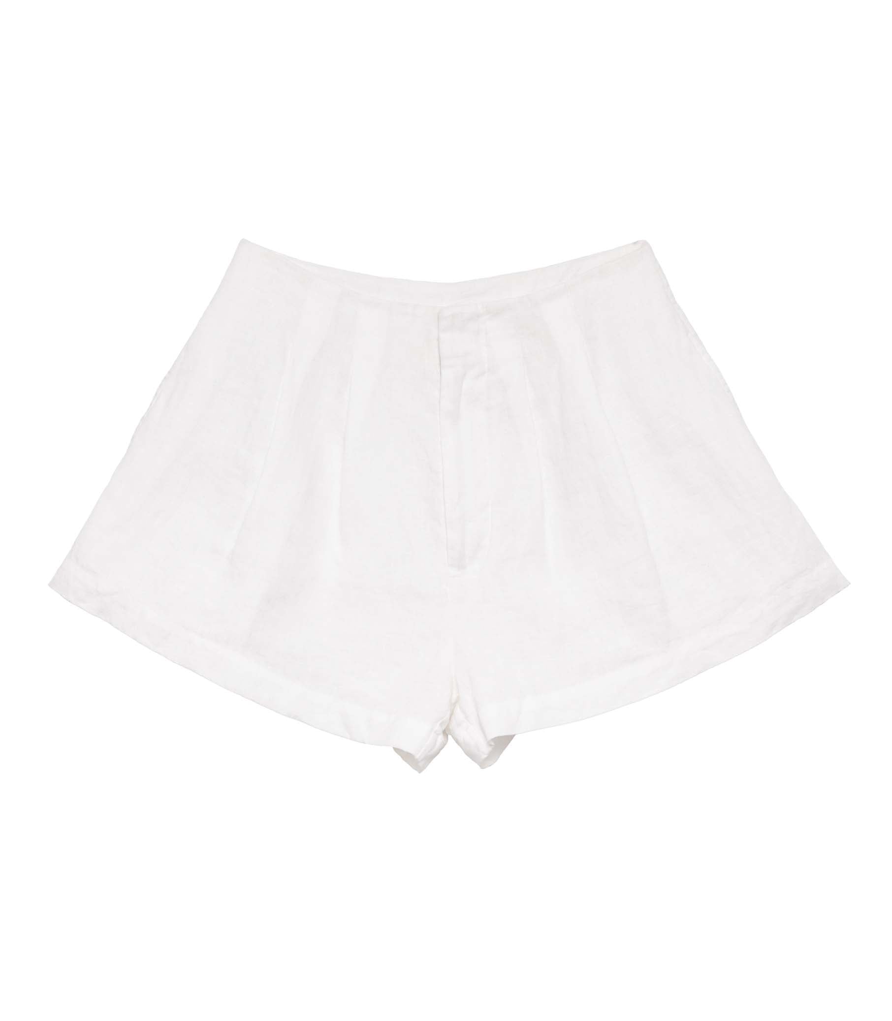 HMD -- LARUE LINEN SHORT -- SALT view 7
