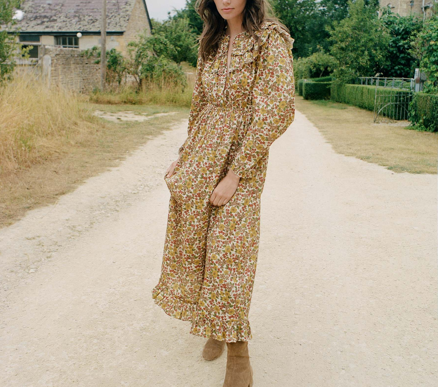 HMD -- LAURETTA DRESS -- JENNIFER SPRING FLORAL
