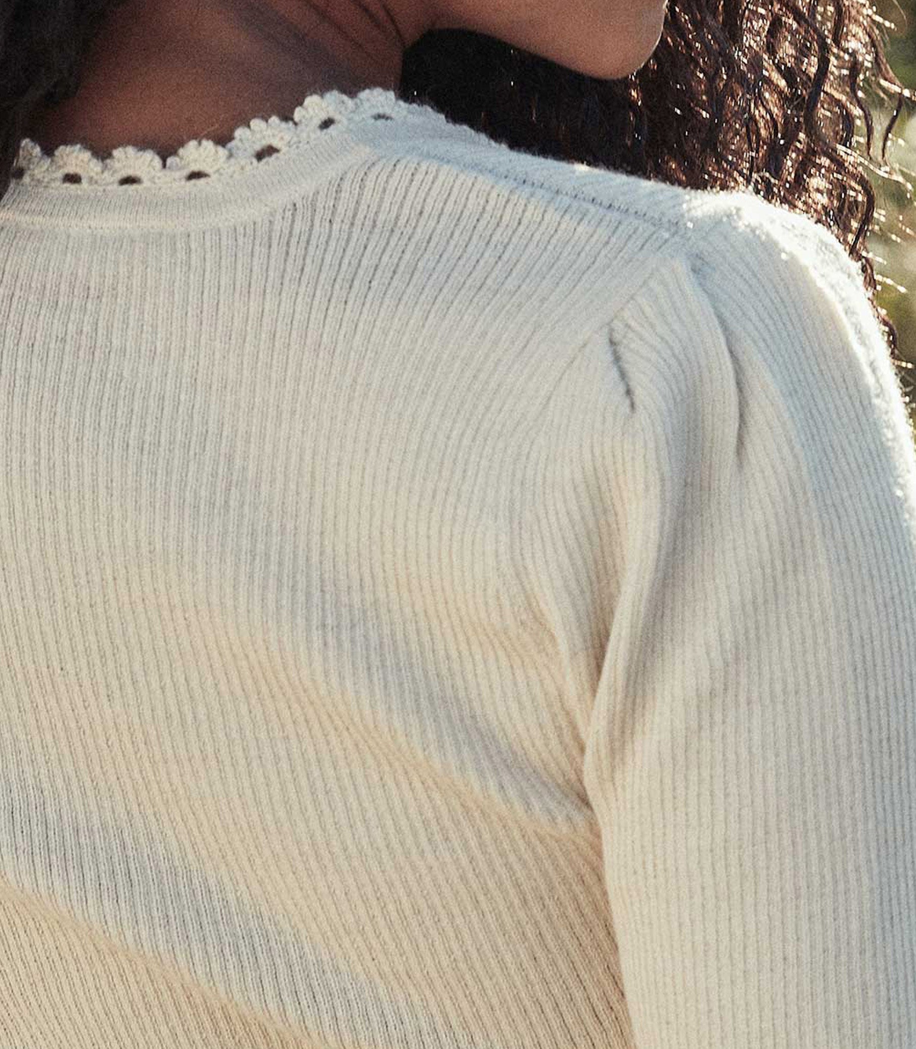 HMD -- LAVINIA CARDIGAN SWEATER -- CREAM view 6
