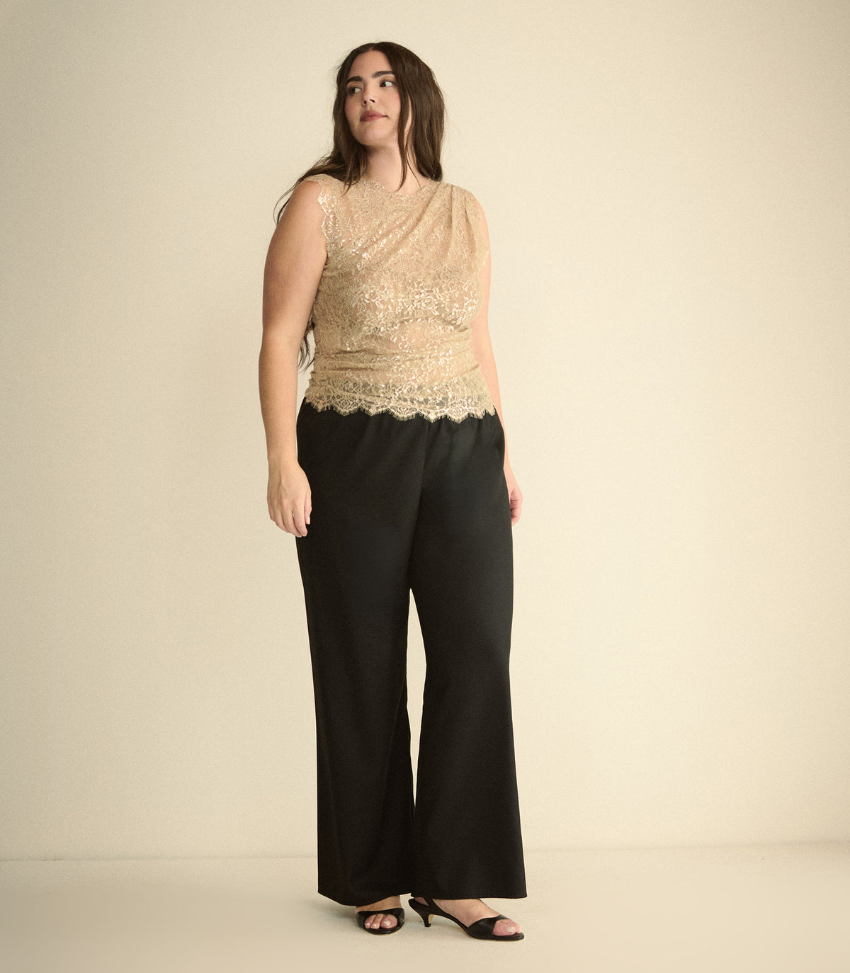 LAVONA PANT -- BLACK