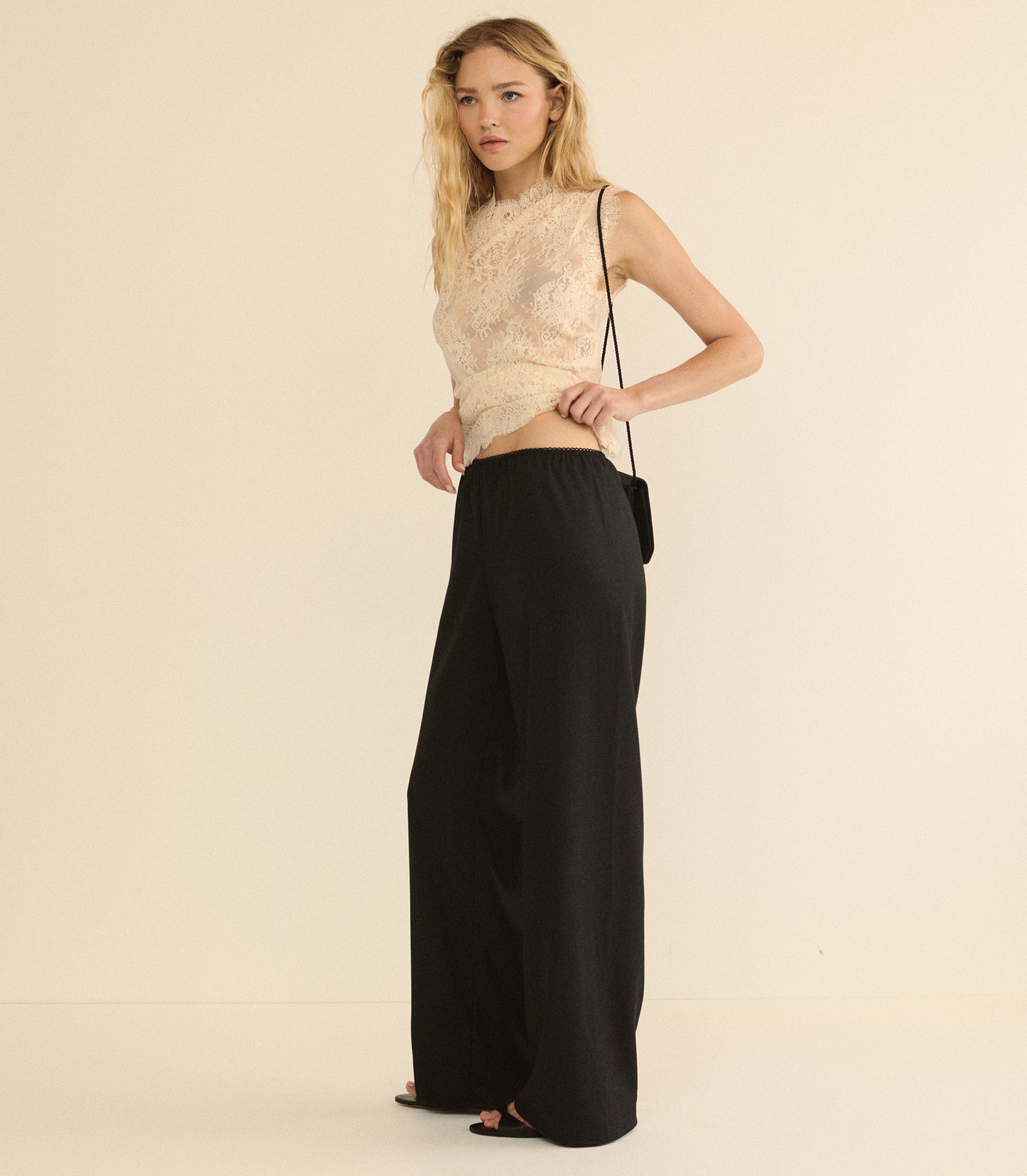 LAVONA PANT -- DARK CHARCOAL