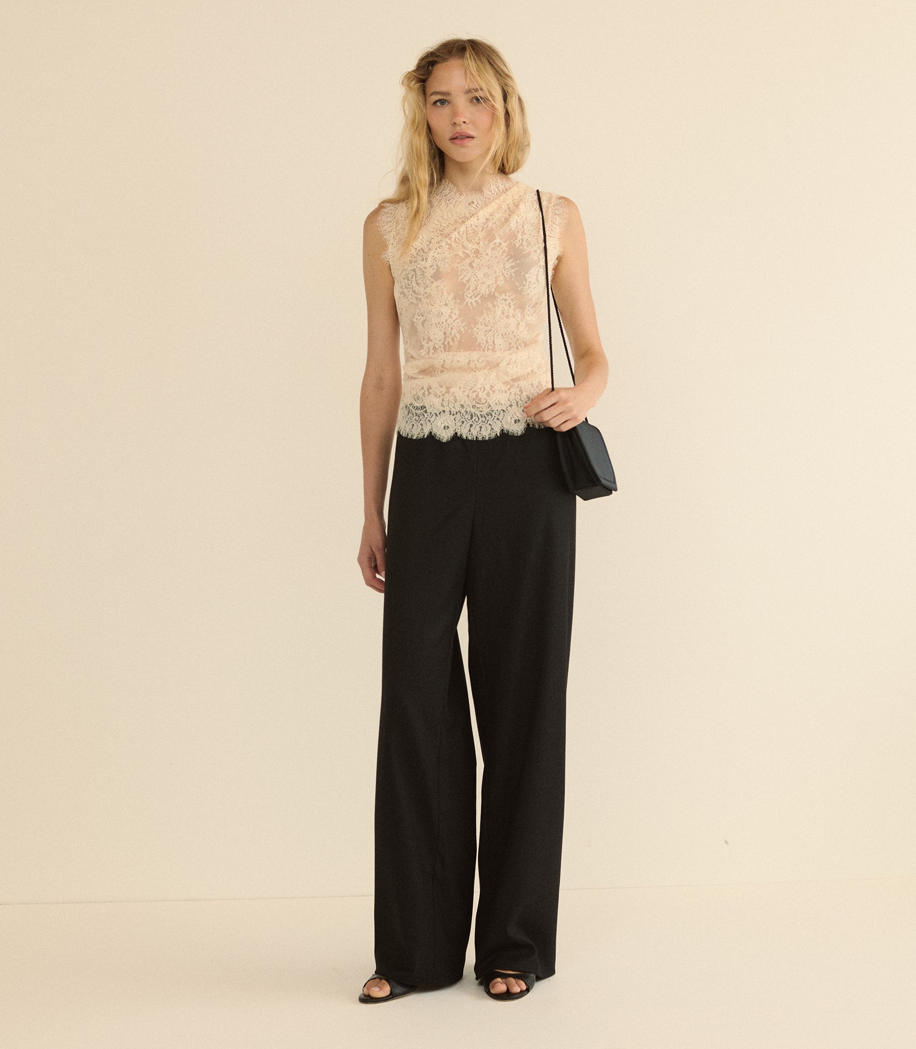LAVONA PANT -- DARK CHARCOAL view 4
