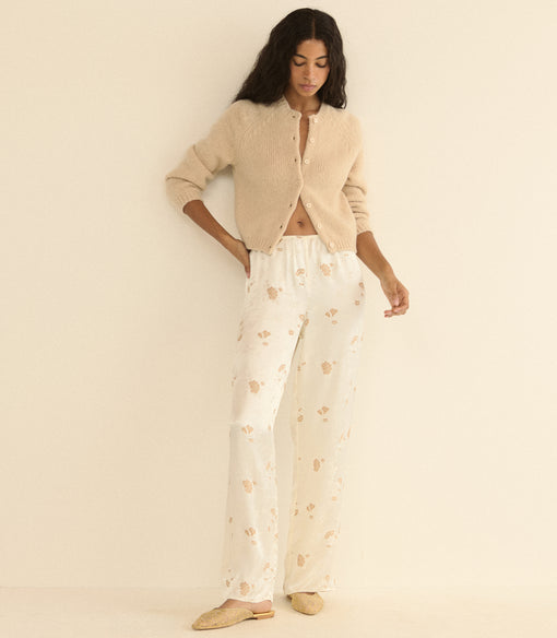 LAVONA PANT -- FRESCO TAPPEZZERIA JACQUARD