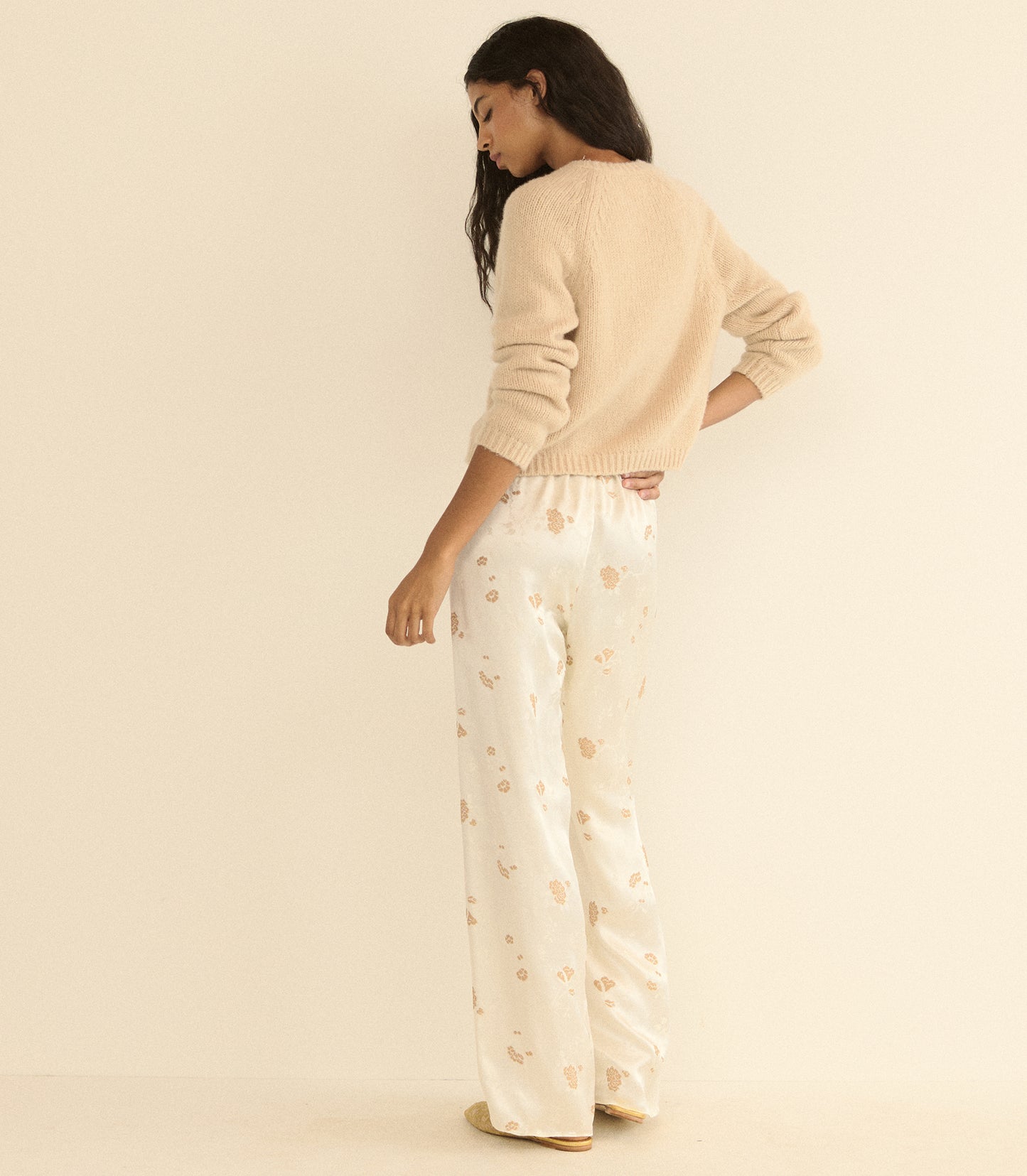 LAVONA PANT -- FRESCO TAPPEZZERIA JACQUARD