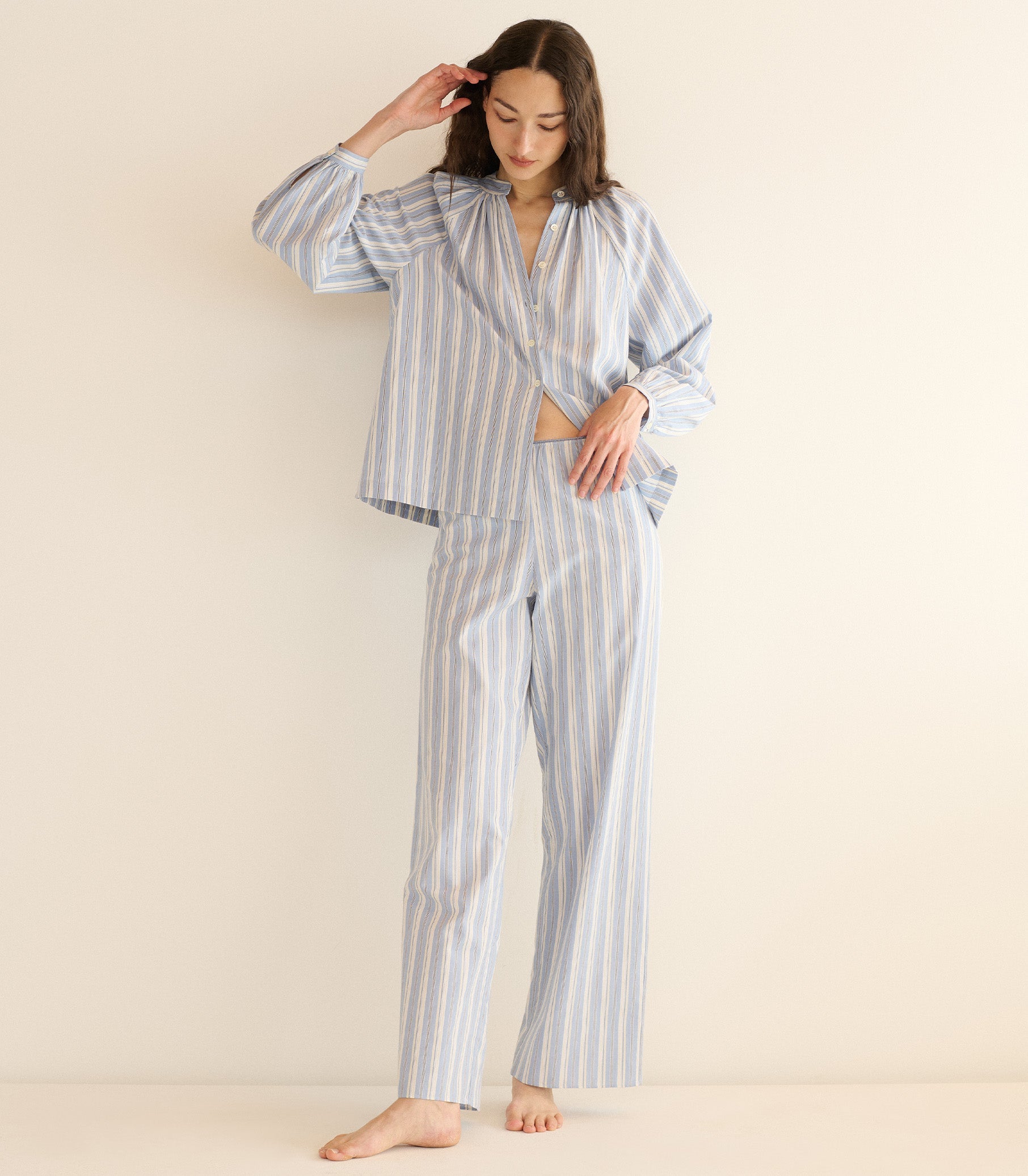 HMD -- LAVONA PANT -- LOIRET STRIPE view 4
