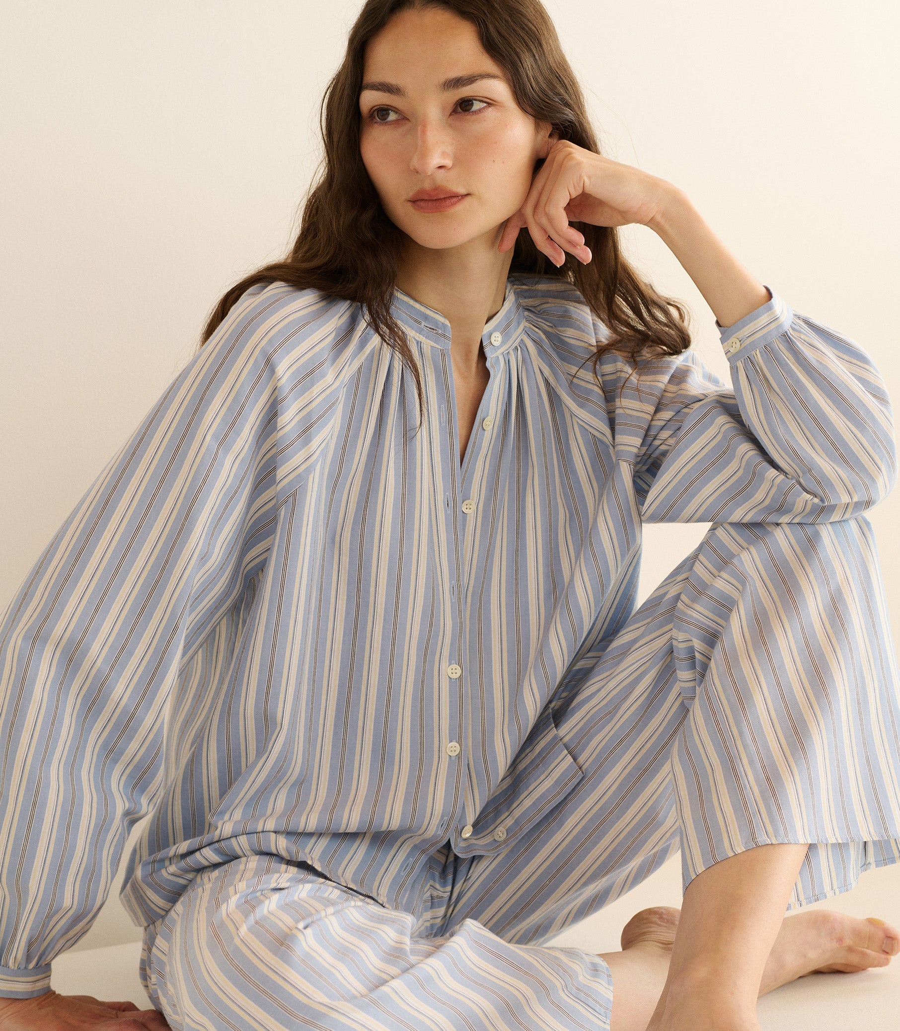 HMD -- LAVONA PANT -- LOIRET STRIPE view 5
