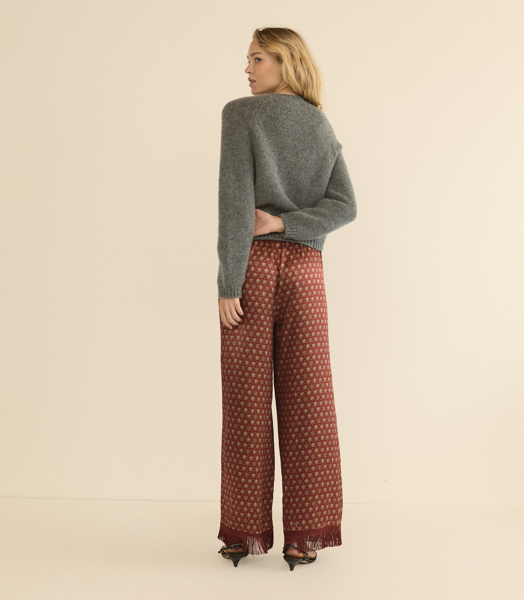 LAVON FRINGE PANT -- SAN SEBASTIAN FOULARD view 63
