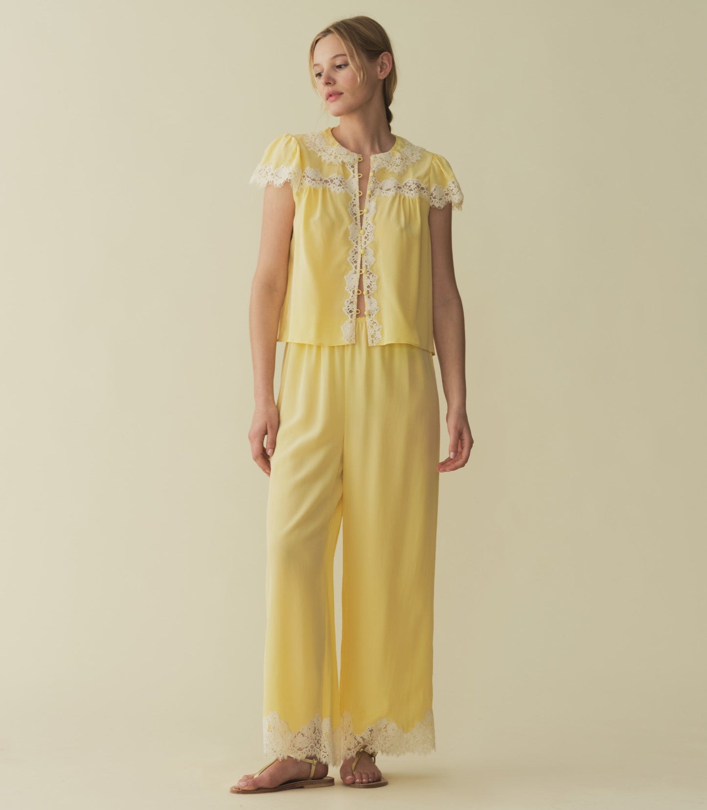 HMD -- LAVON PANT -- YELLOW ROSE