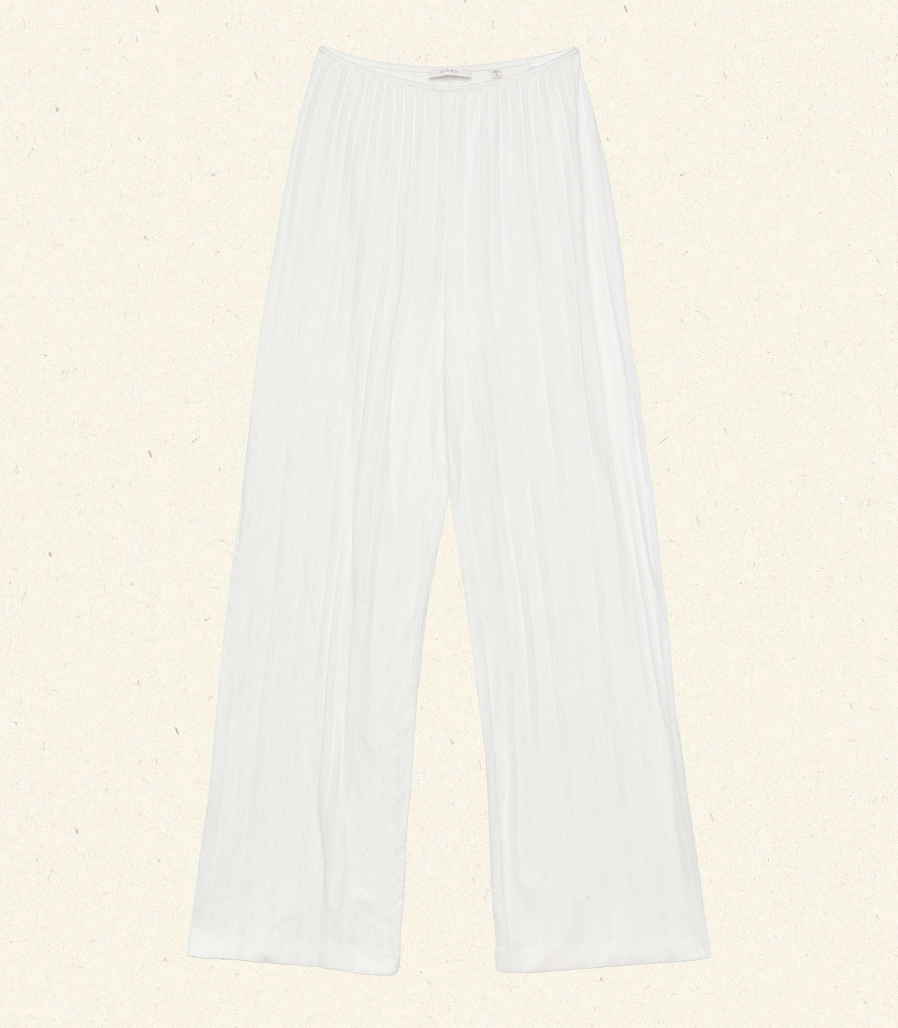 HMD -- LAVON POINTELLE PANT -- SALT view 4
