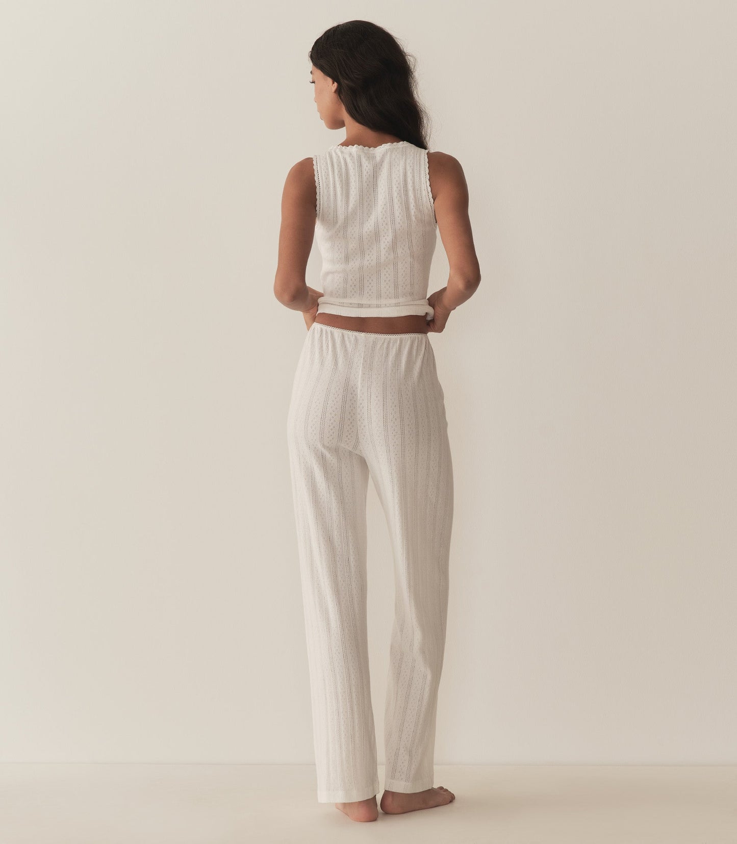 HMD -- LAVON POINTELLE PANT -- SALT