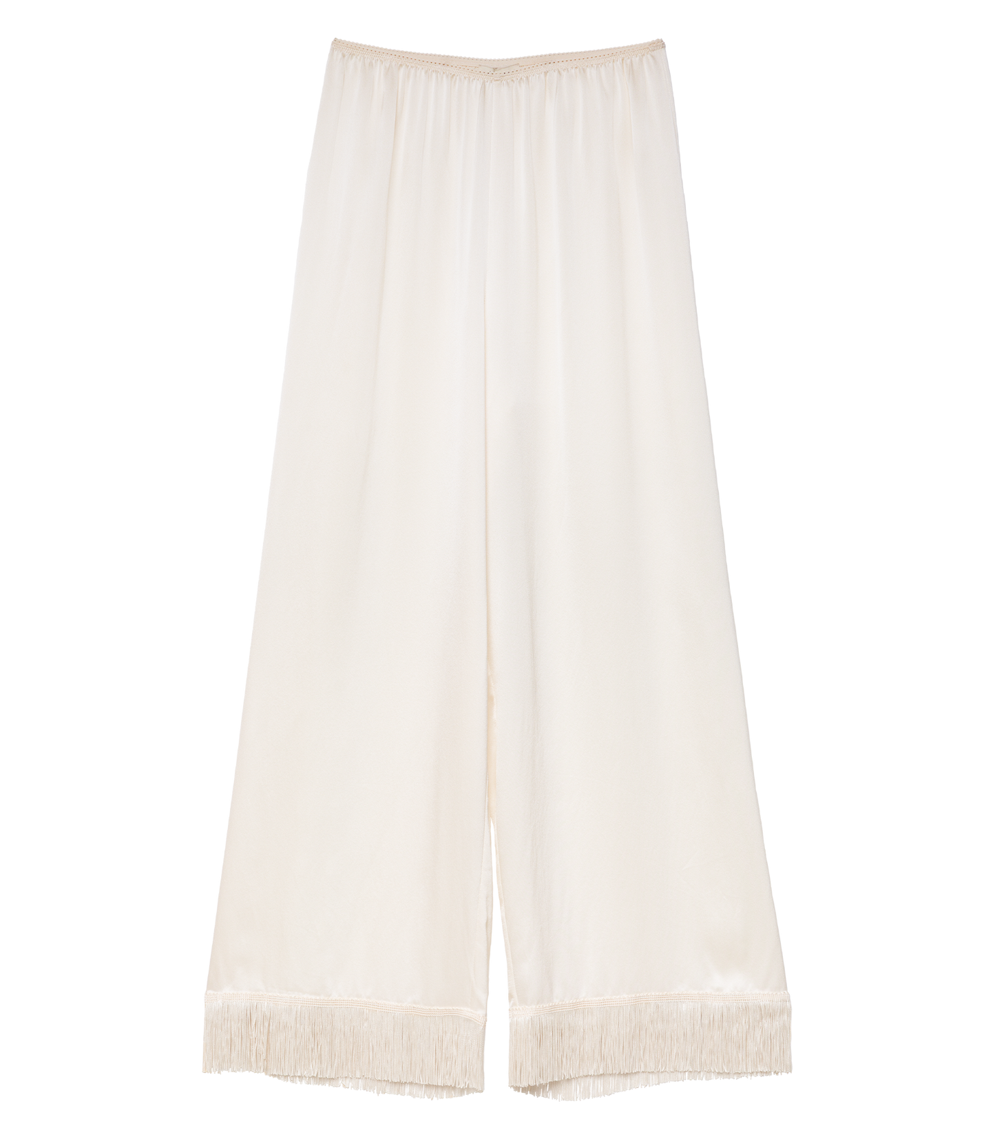 LAVON FRINGE PANT -- CANDLELIGHT