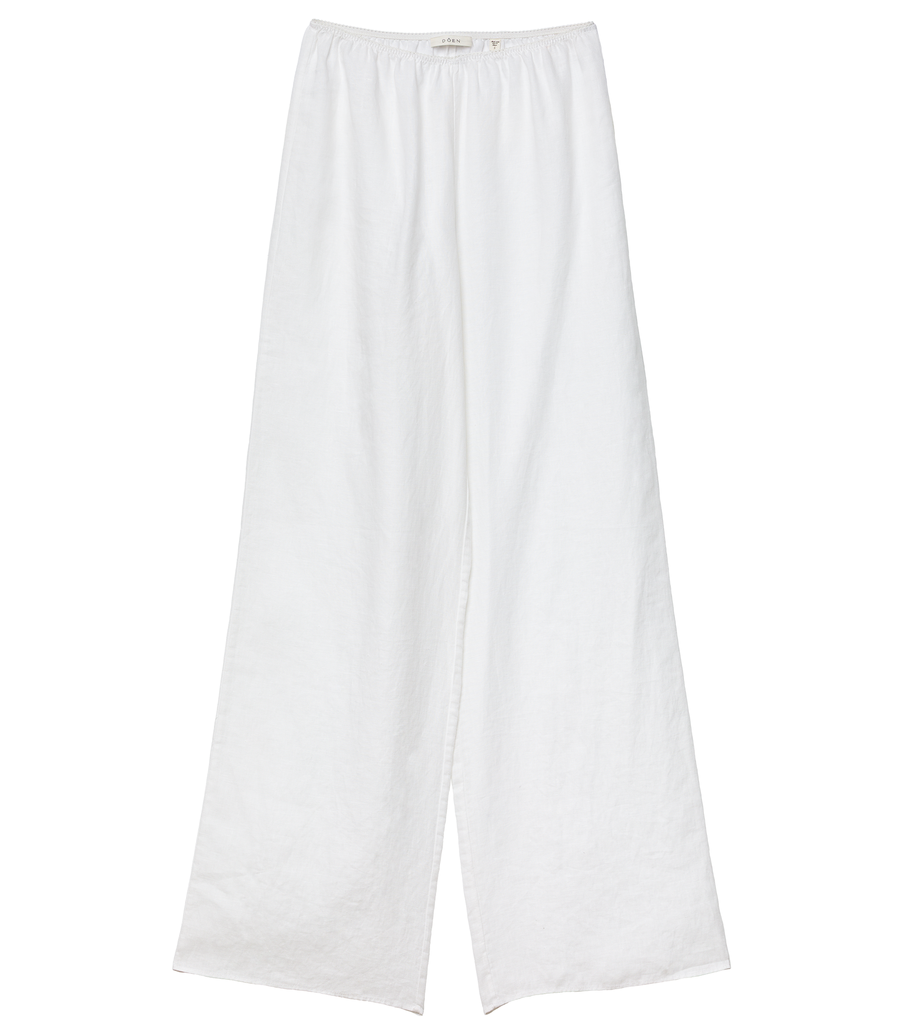 LAVON LINEN PANT -- SALT view 8

