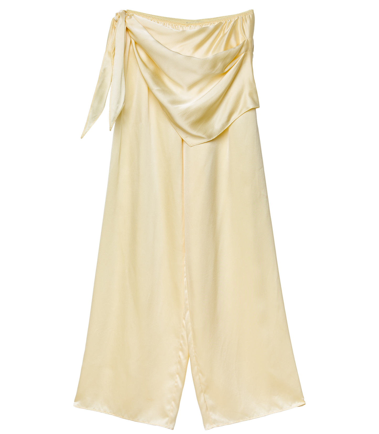 LAVON SCARF PANT -- VANILLA