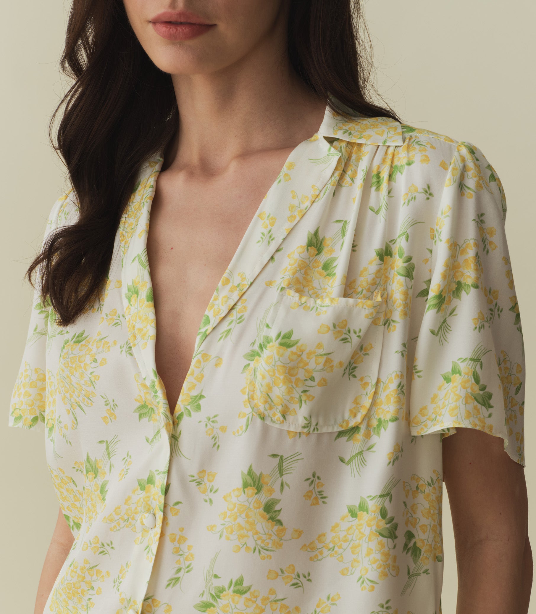 LAYLA TOP -- SALT MAY BELL FLORAL view 6