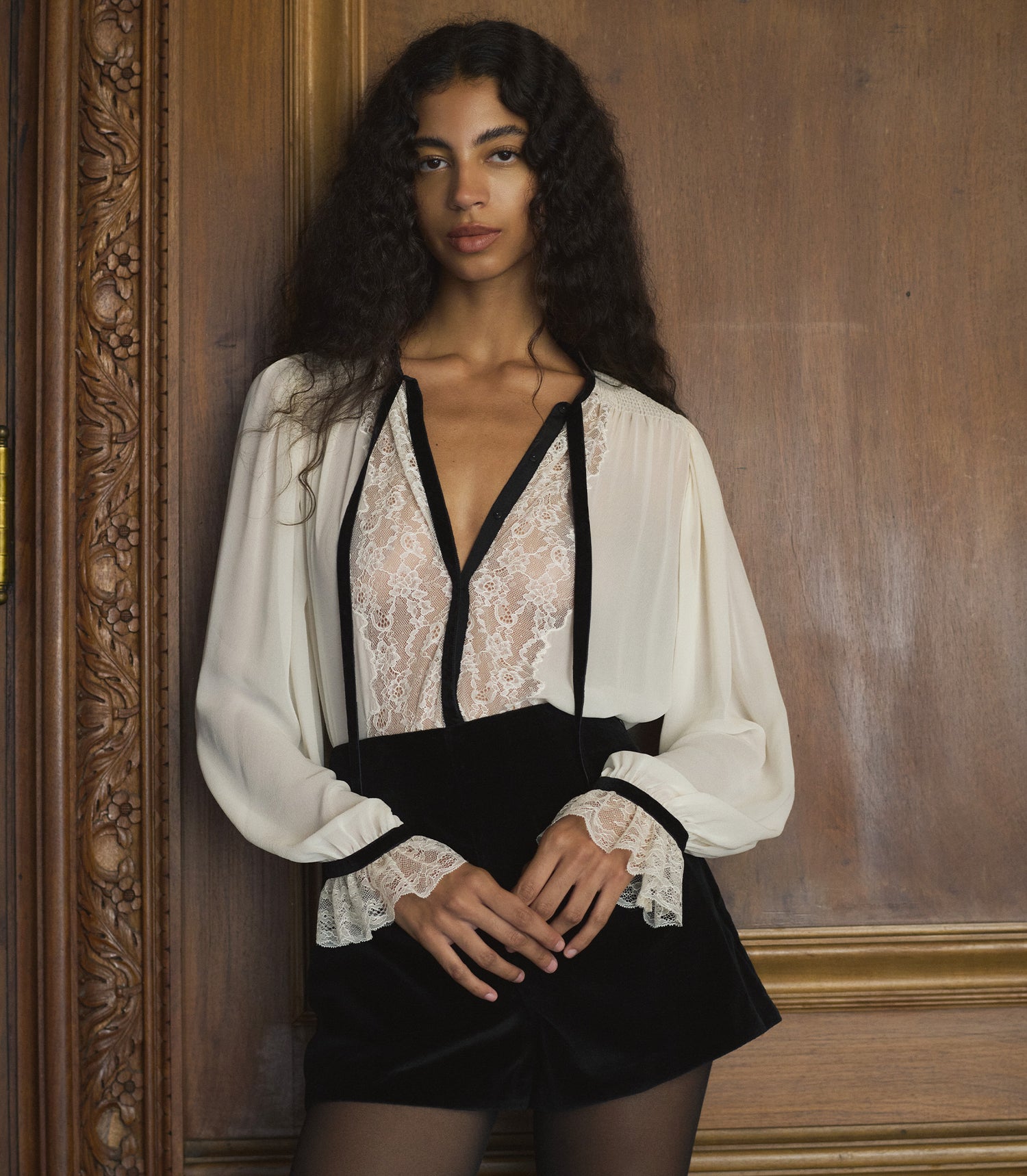 LEIA TOP -- CANDLELIGHT