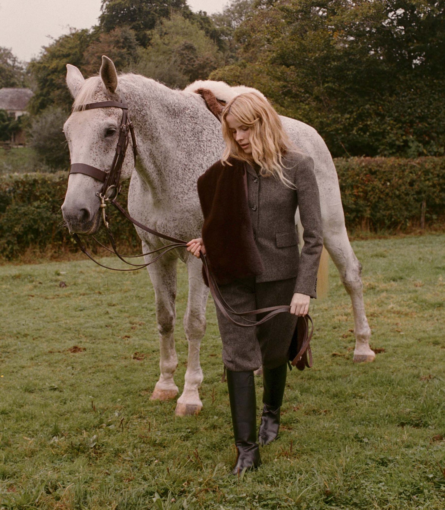 LENNON BLAZER -- ENGLISH HERRINGBONE