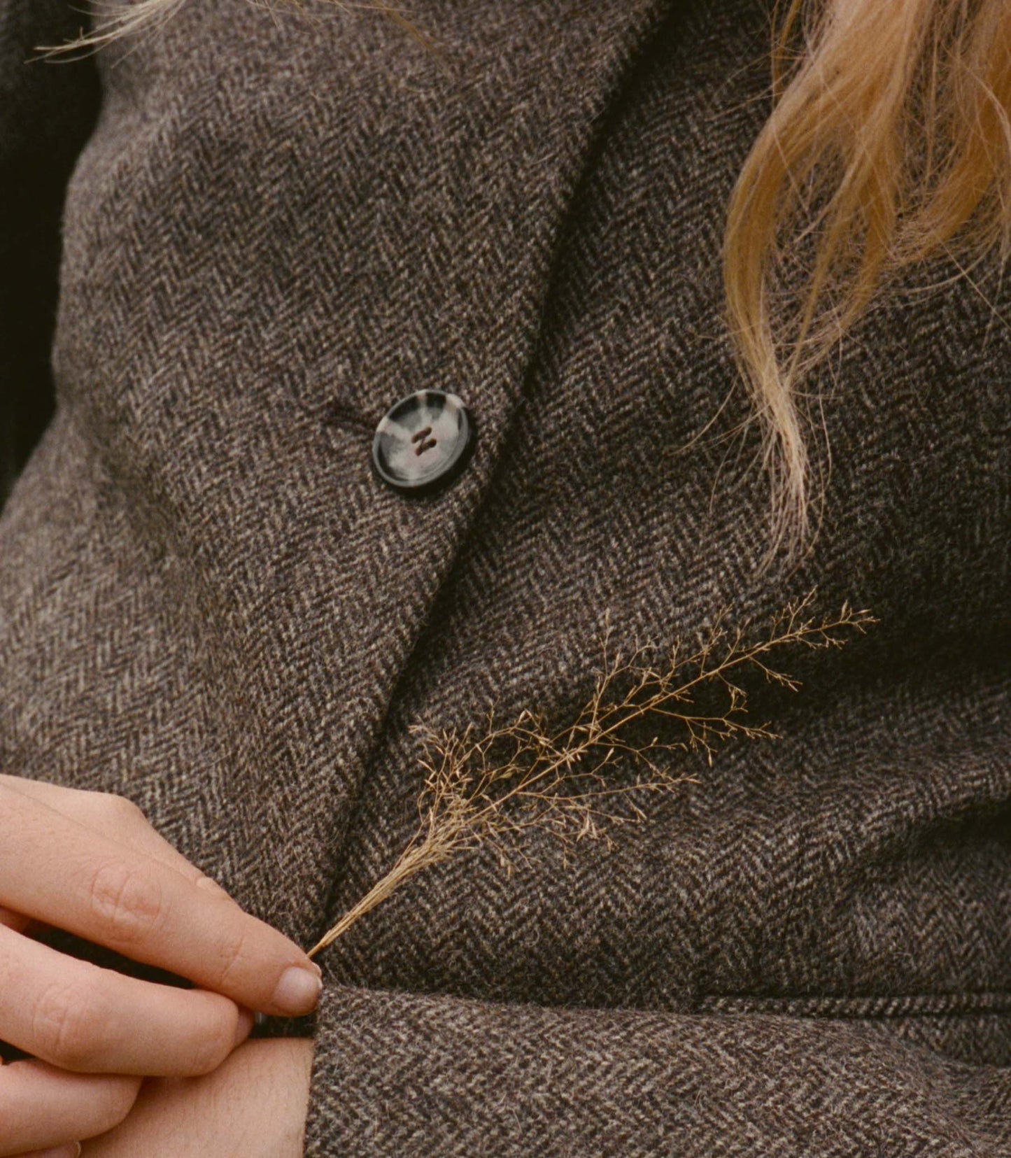 LENNON BLAZER -- ENGLISH HERRINGBONE