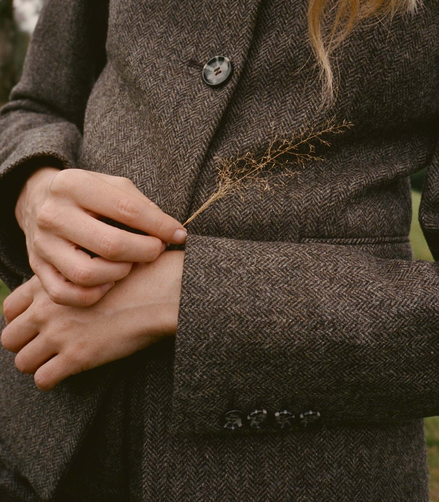 LENNON BLAZER -- ENGLISH HERRINGBONE