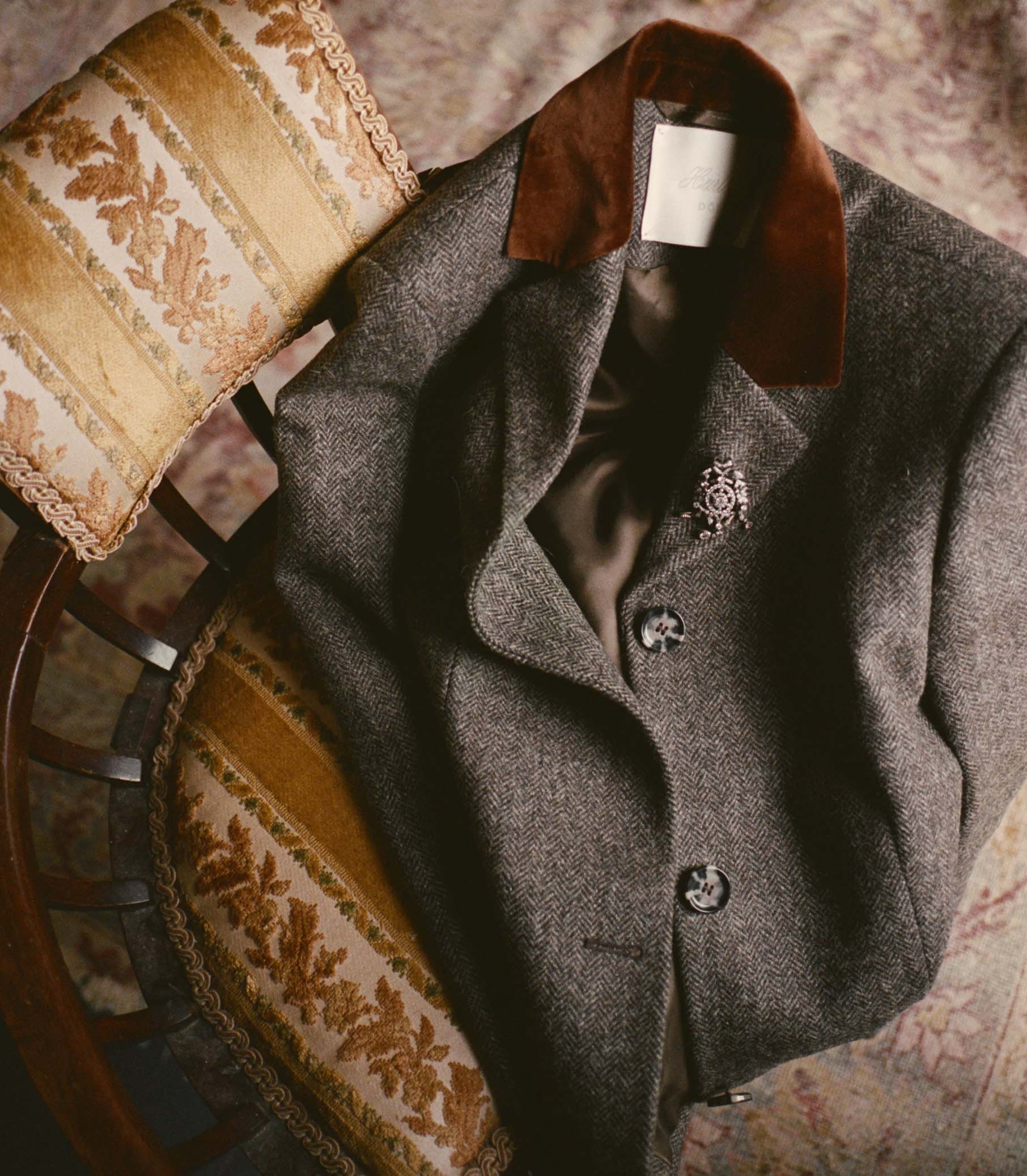 LENNON BLAZER -- ENGLISH HERRINGBONE view 21