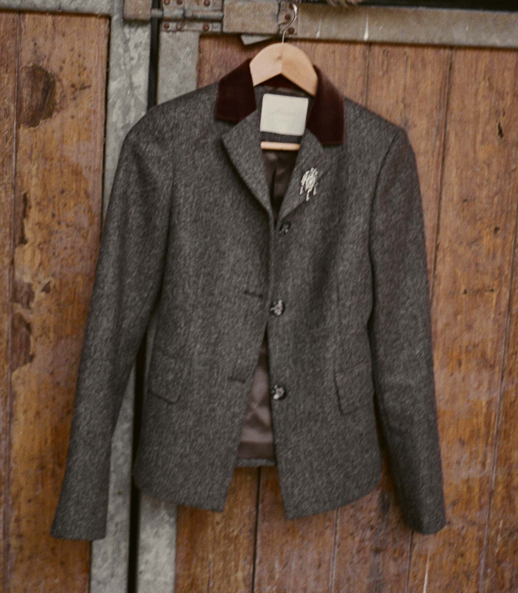 LENNON BLAZER -- ENGLISH HERRINGBONE view 22