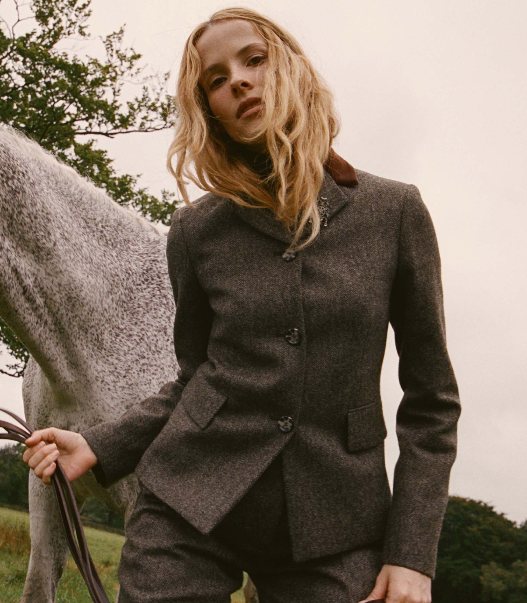 LENNON BLAZER -- ENGLISH HERRINGBONE view 26