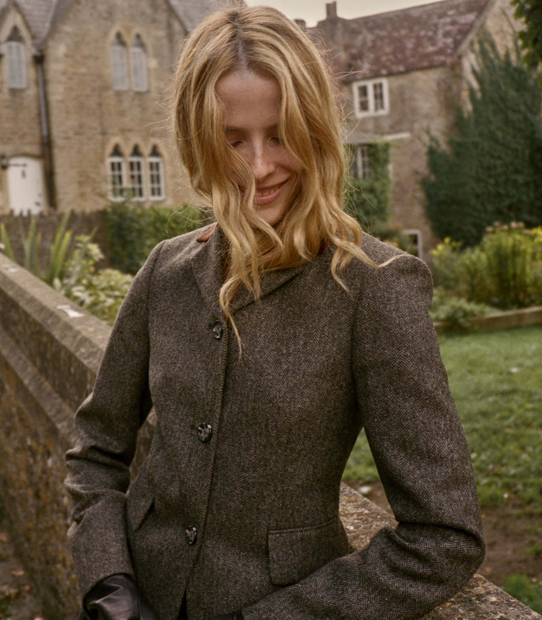 LENNON BLAZER -- ENGLISH HERRINGBONE view 42