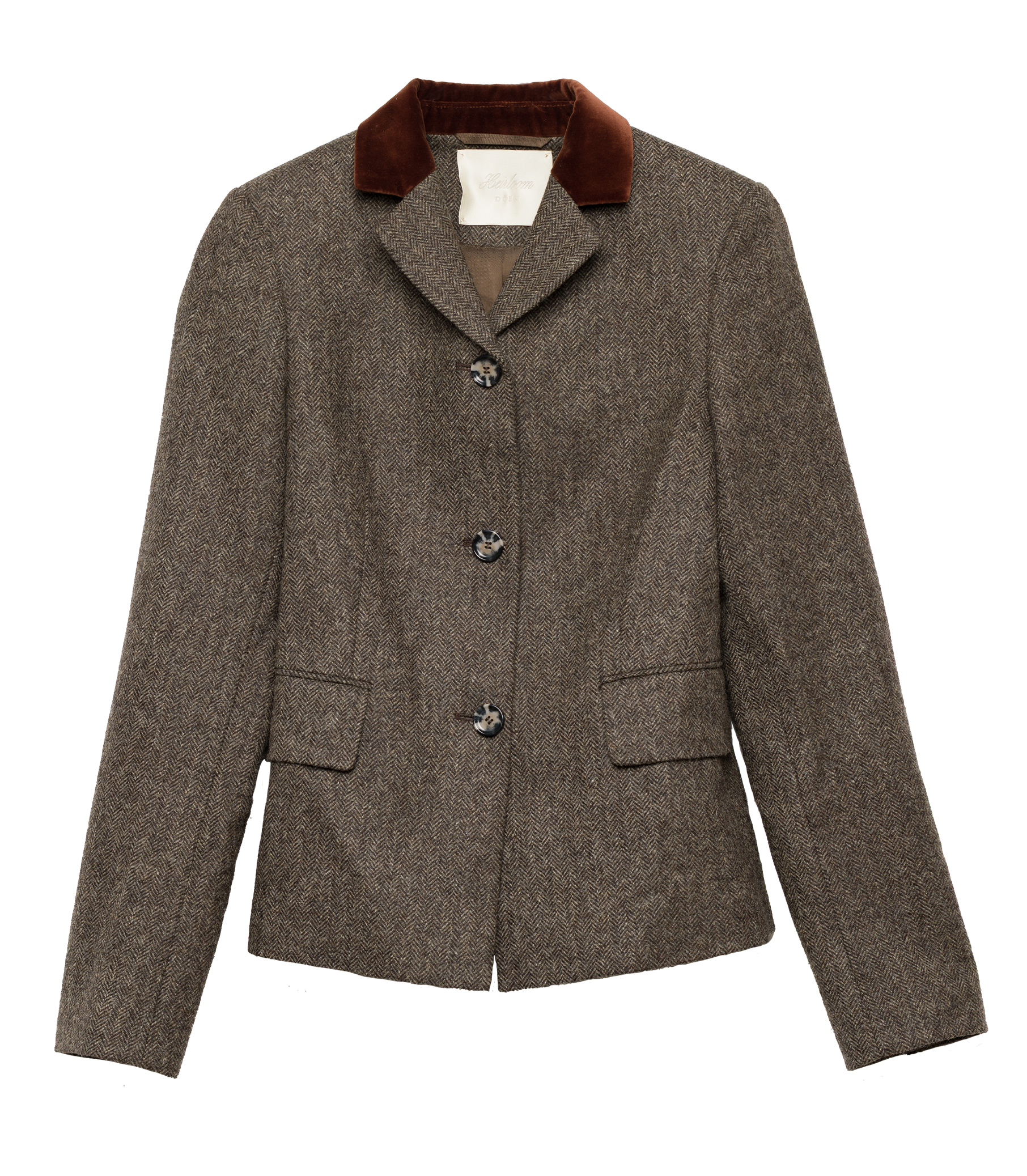 LENNON BLAZER -- ENGLISH HERRINGBONE view 11