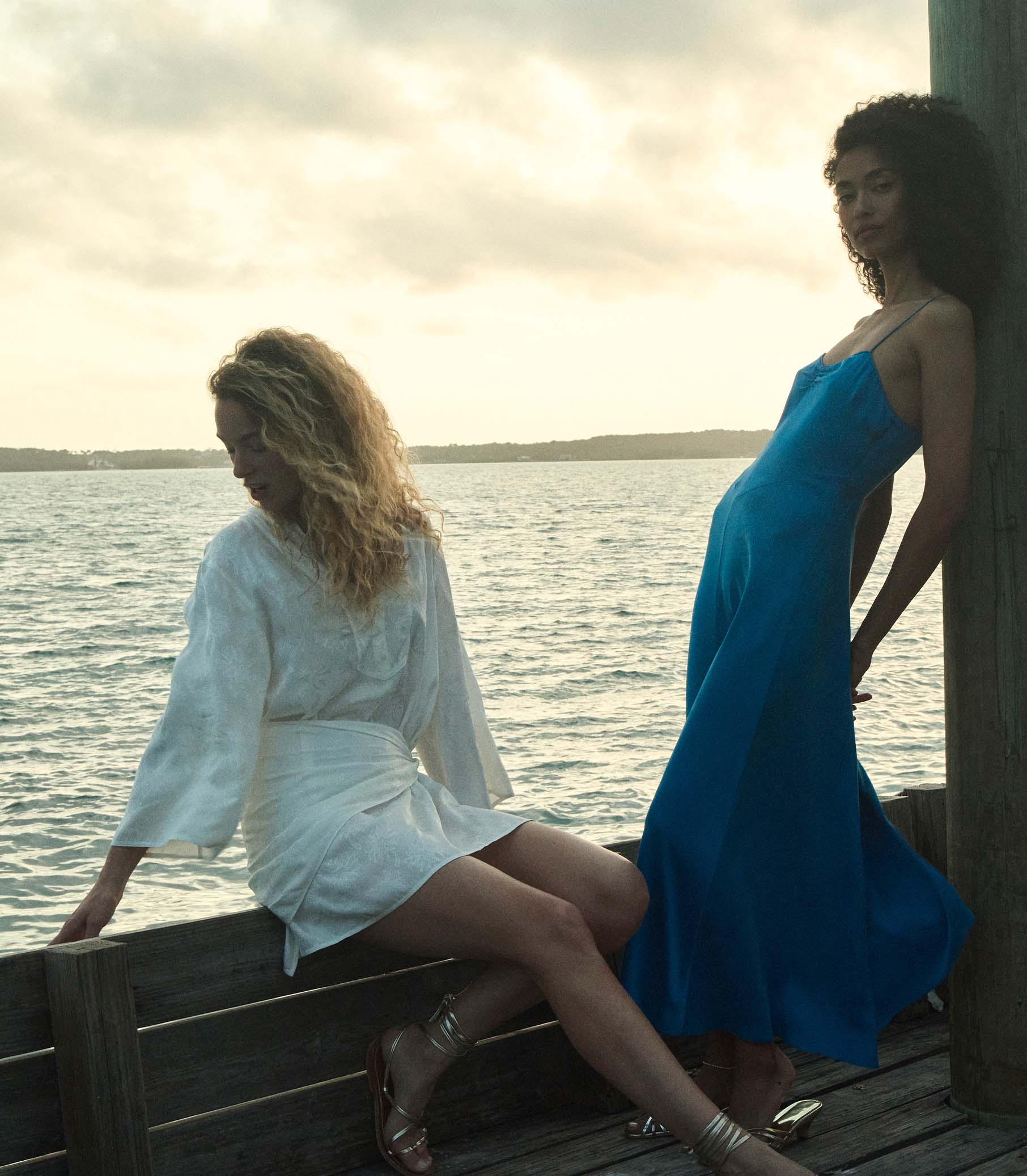 HMD -- LEONA DRESS -- SALT MARGUERITE JOLIE view 4
