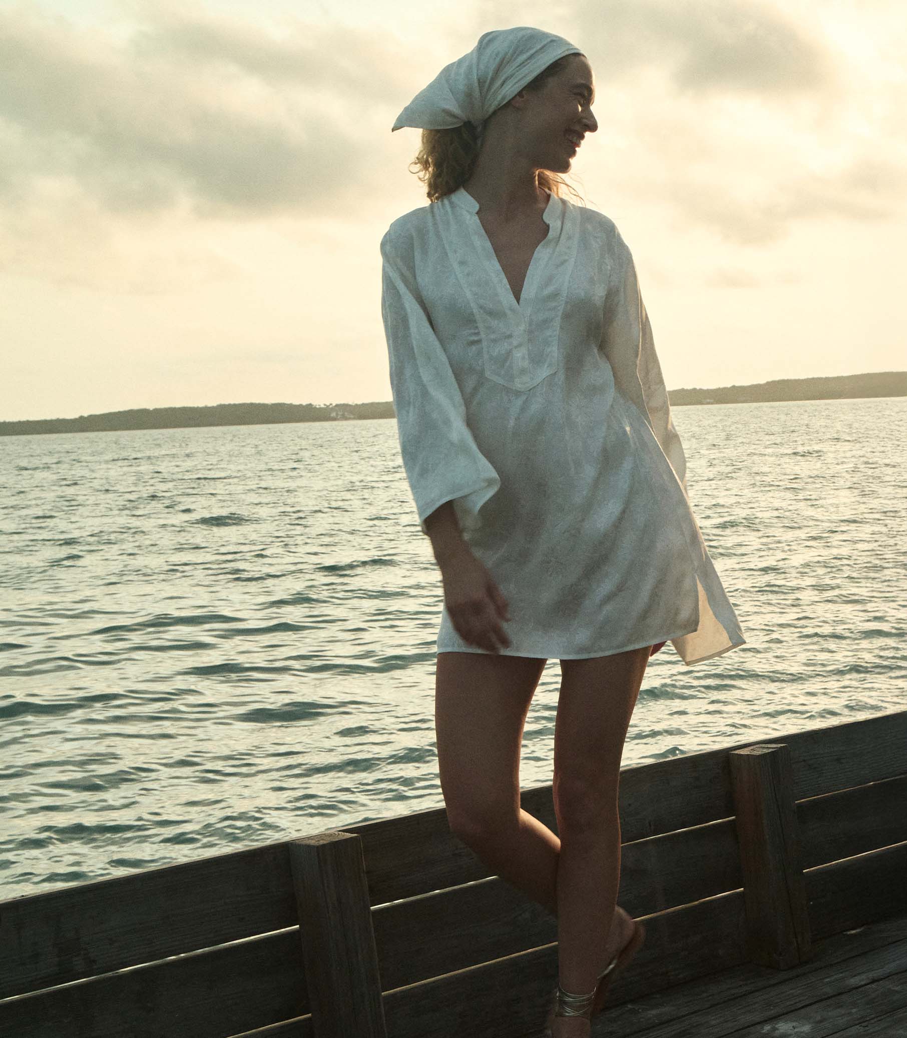 HMD -- LEONA DRESS -- SALT MARGUERITE JOLIE view 3
