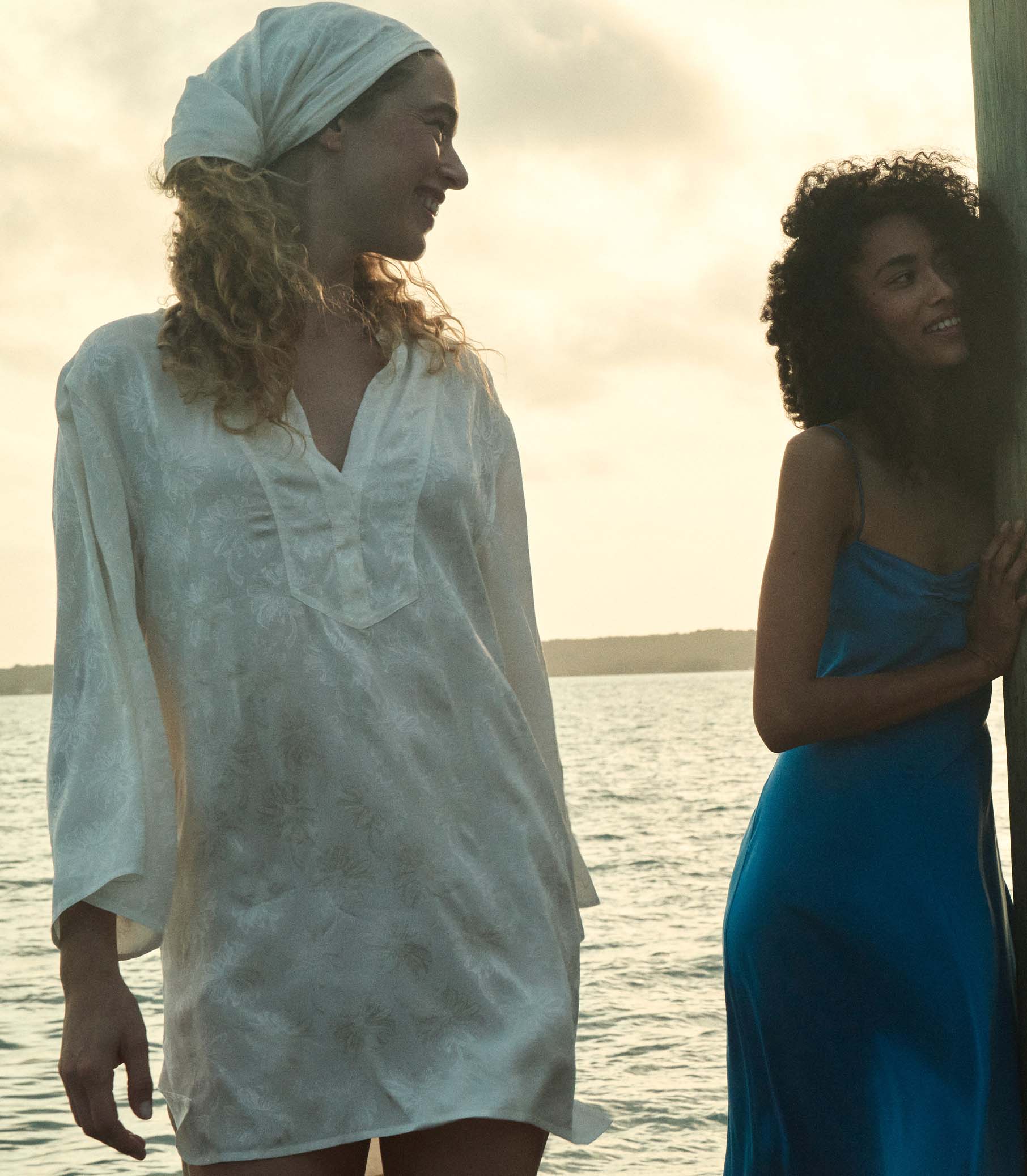 HMD -- LEONA DRESS -- SALT MARGUERITE JOLIE view 2
