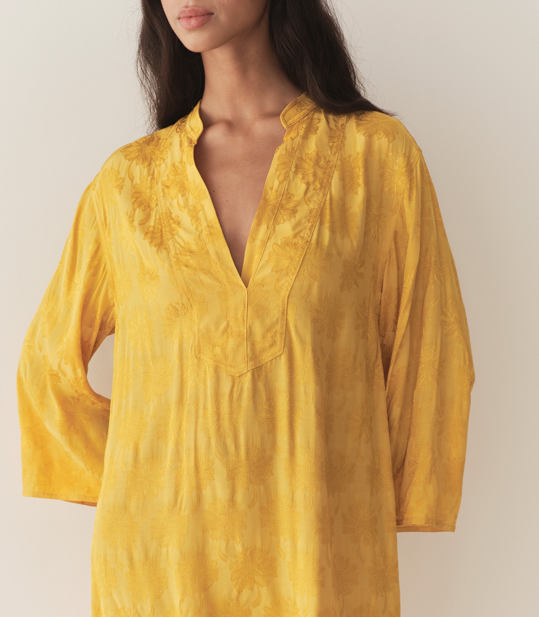 HMD -- LEONA DRESS -- GILDED MARGUERITE JOLIE view 5

