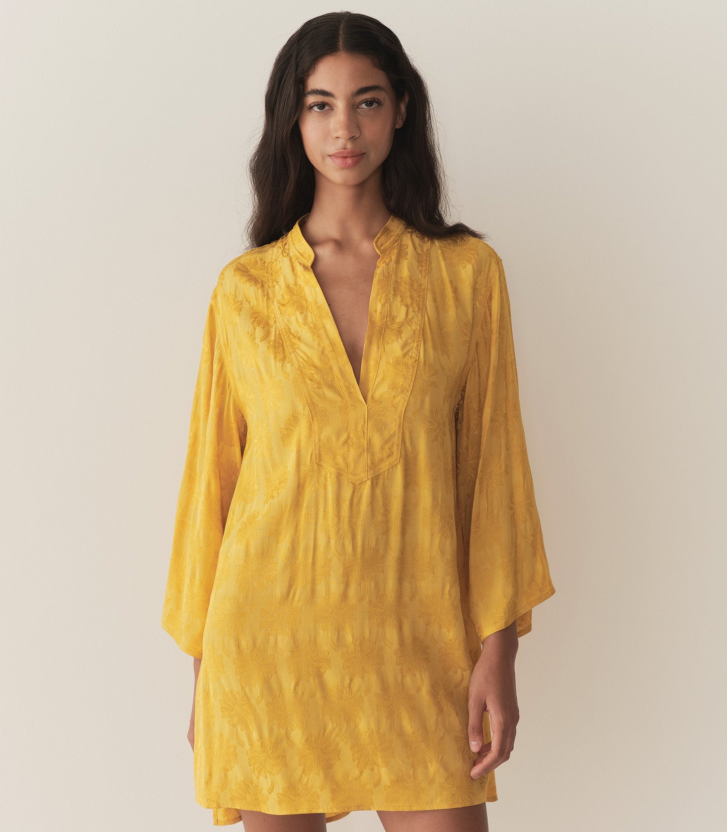 HMD -- LEONA DRESS -- GILDED MARGUERITE JOLIE